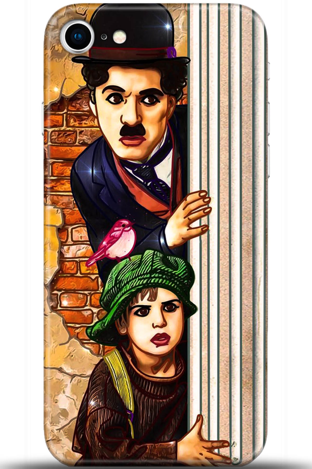 Apple iPhone 7 Uyumlu Kılıf HD Baskılı Kılıf - Followed Institution 5694