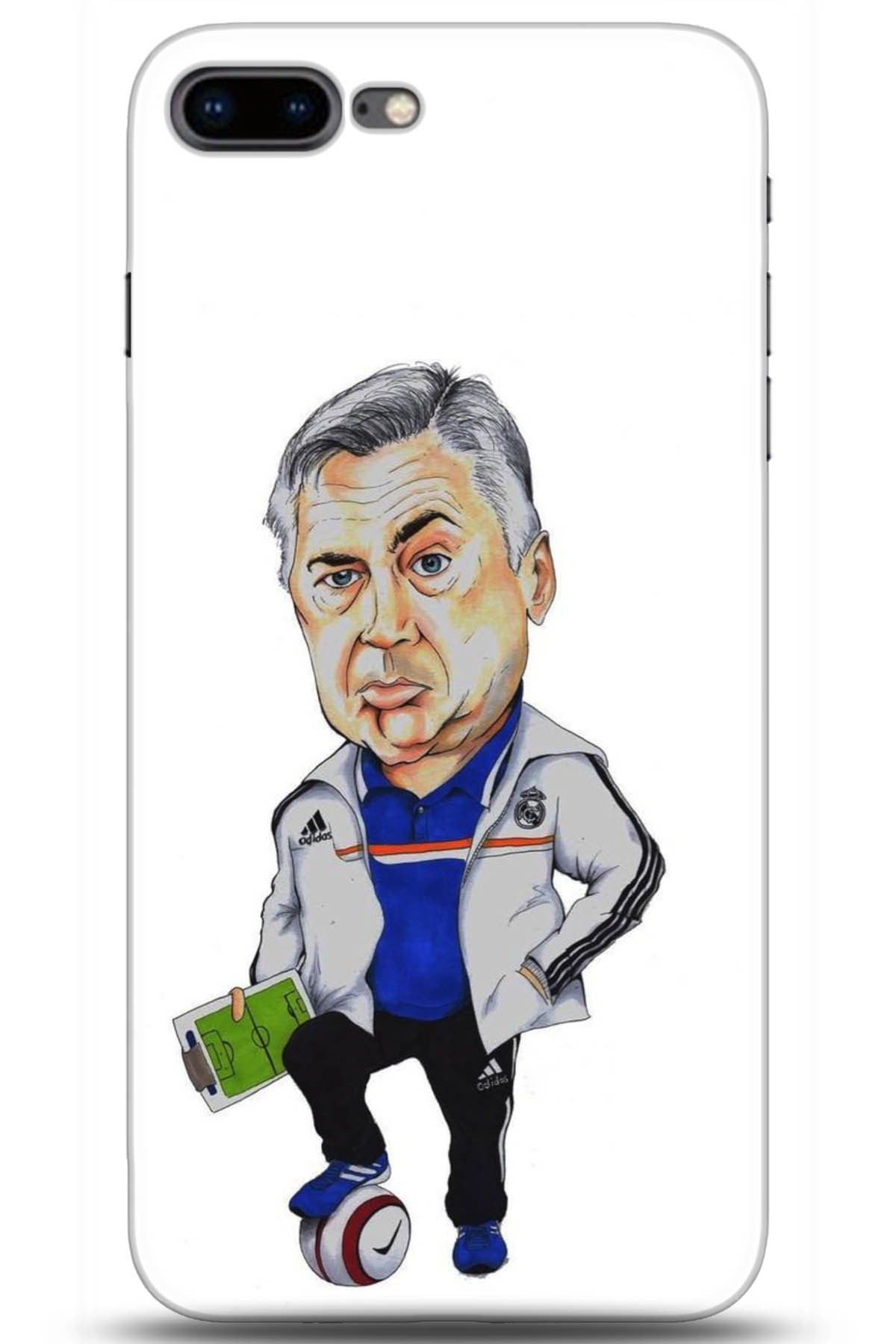 Apple iPhone 8 Plus Uyumlu Kılıf HD Baskılı Kılıf - Followed Institution 5022