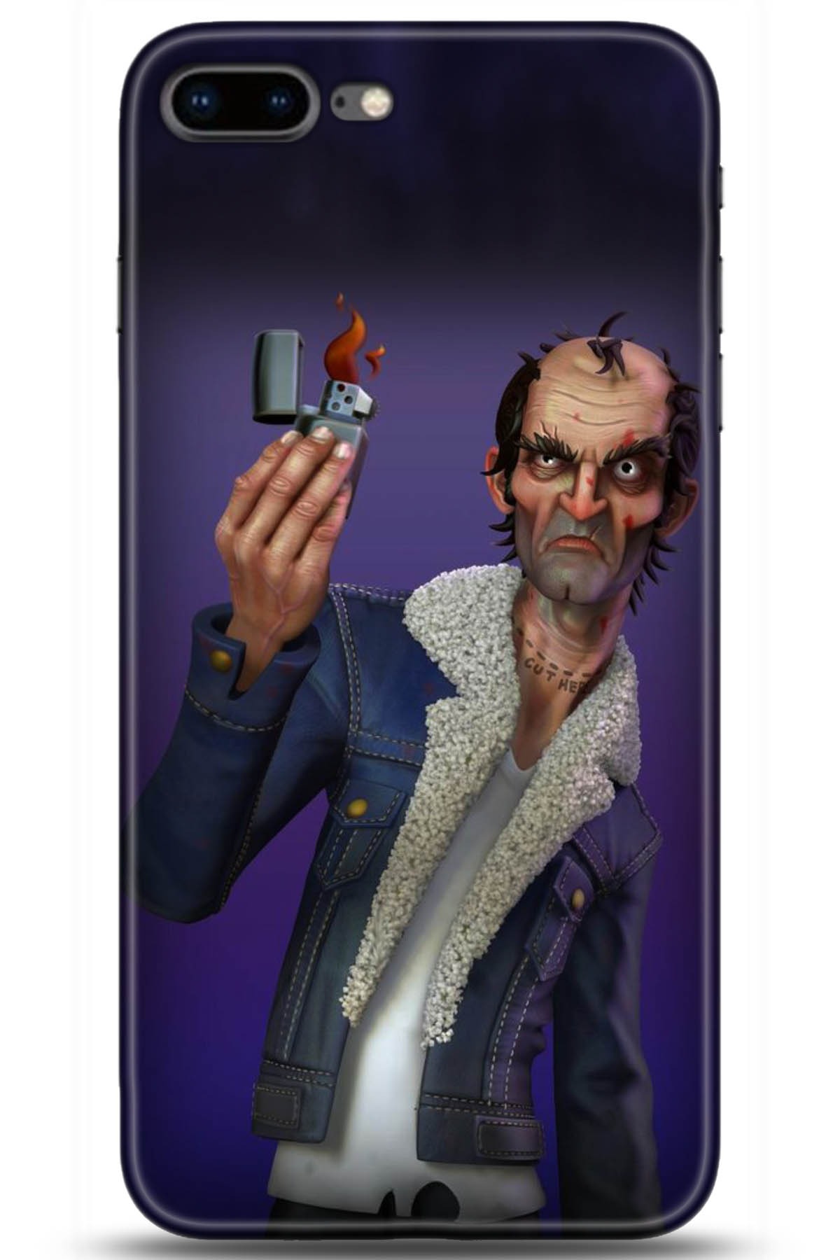 Apple iPhone 8 Plus Uyumlu Kılıf HD Baskılı Kılıf - Followed Institution 5038