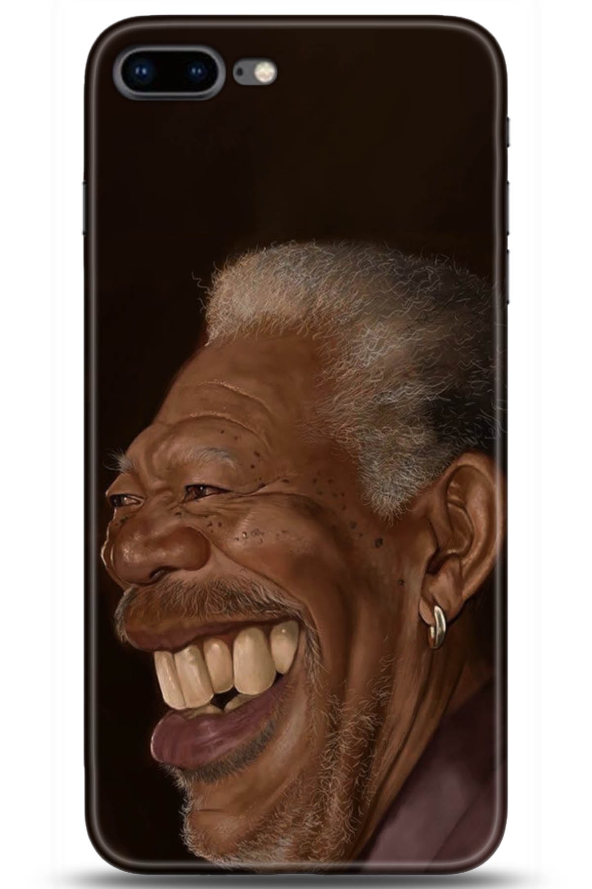 Apple iPhone 8 Plus Uyumlu Kılıf HD Baskılı Kılıf - Followed Institution 5070