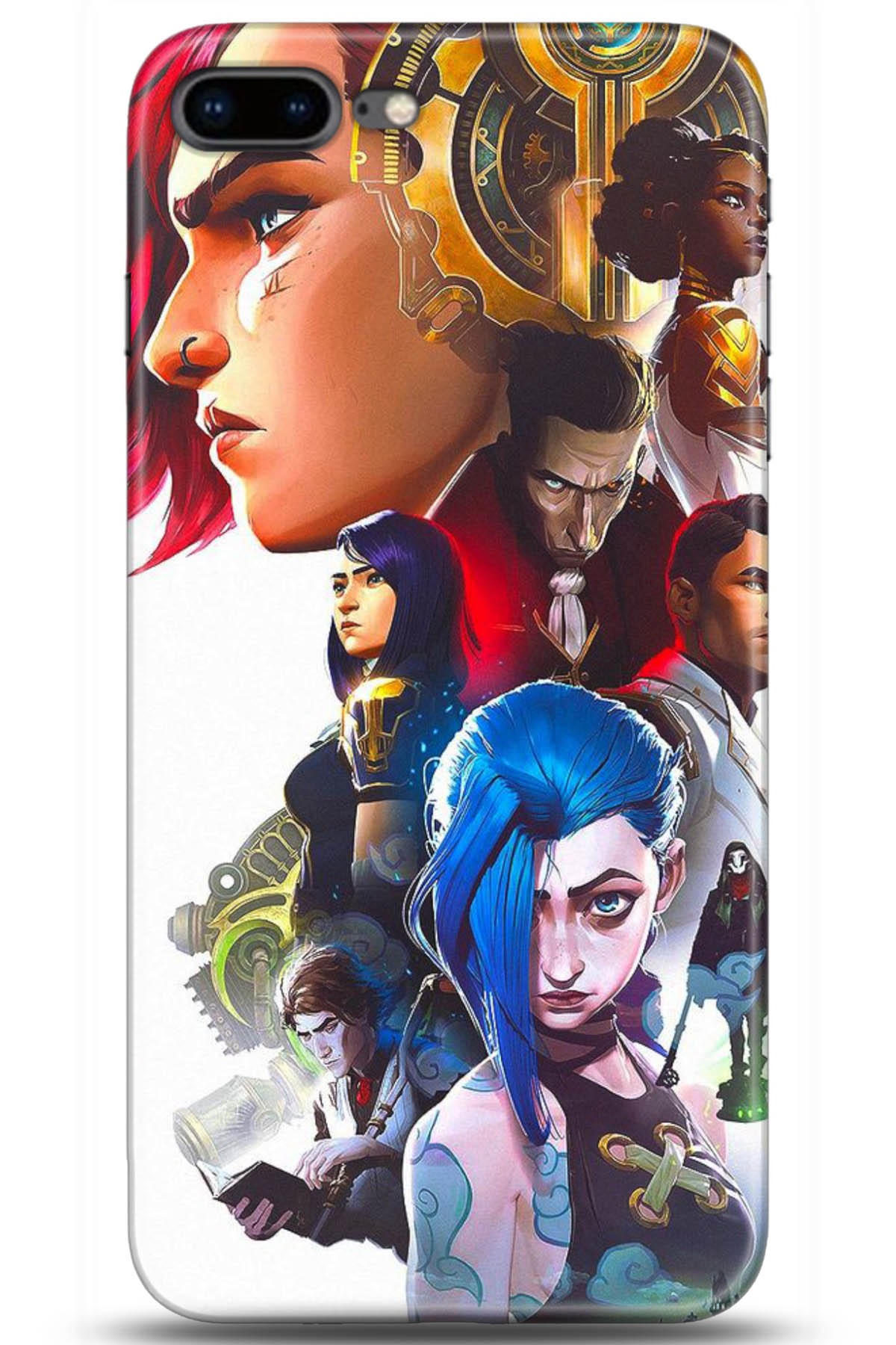 Apple iPhone 8 Plus Uyumlu Kılıf HD Baskılı Kılıf - Followed Institution 5080