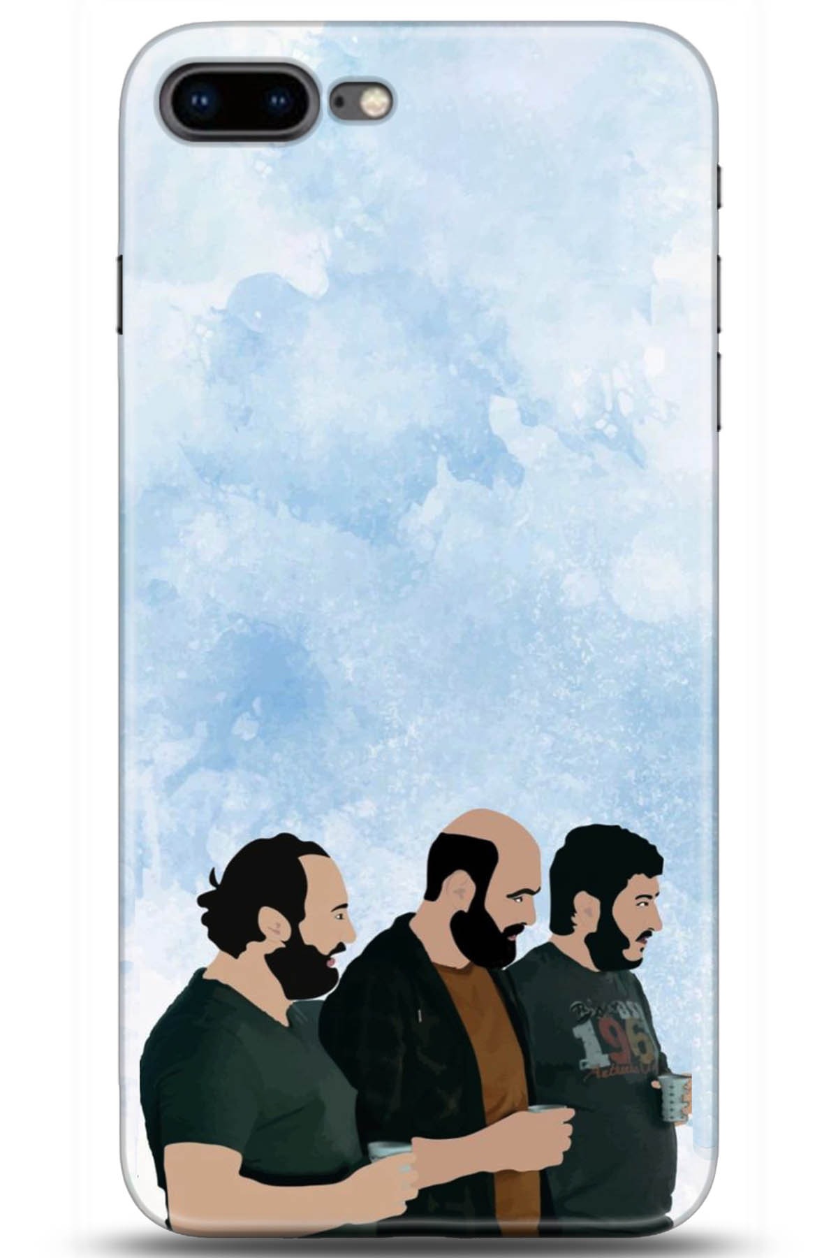 Apple iPhone 8 Plus Uyumlu Kılıf HD Baskılı Kılıf - Followed Institution 5158