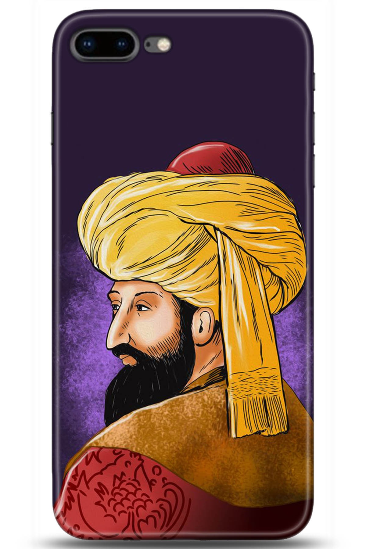 Apple iPhone 8 Plus Uyumlu Kılıf HD Baskılı Kılıf - Followed Institution 5205