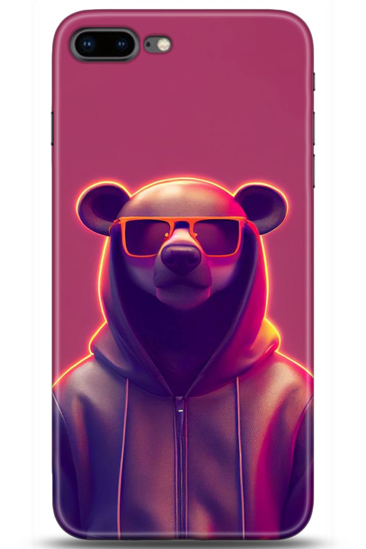 Apple iPhone 8 Plus Uyumlu Kılıf HD Baskılı Kılıf - Followed Institution 5212