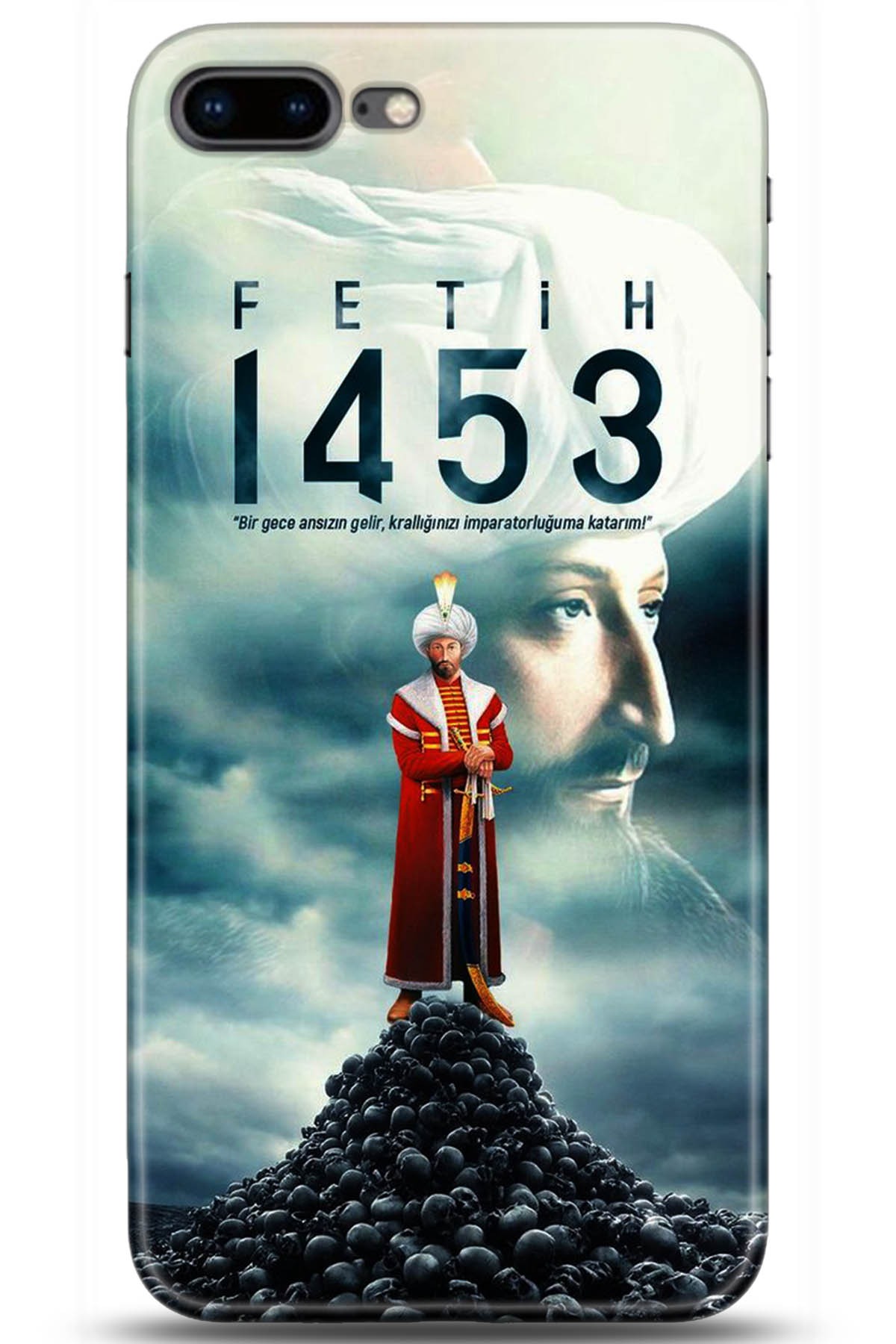 Apple iPhone 8 Plus Uyumlu Kılıf HD Baskılı Kılıf - Followed Institution 5219