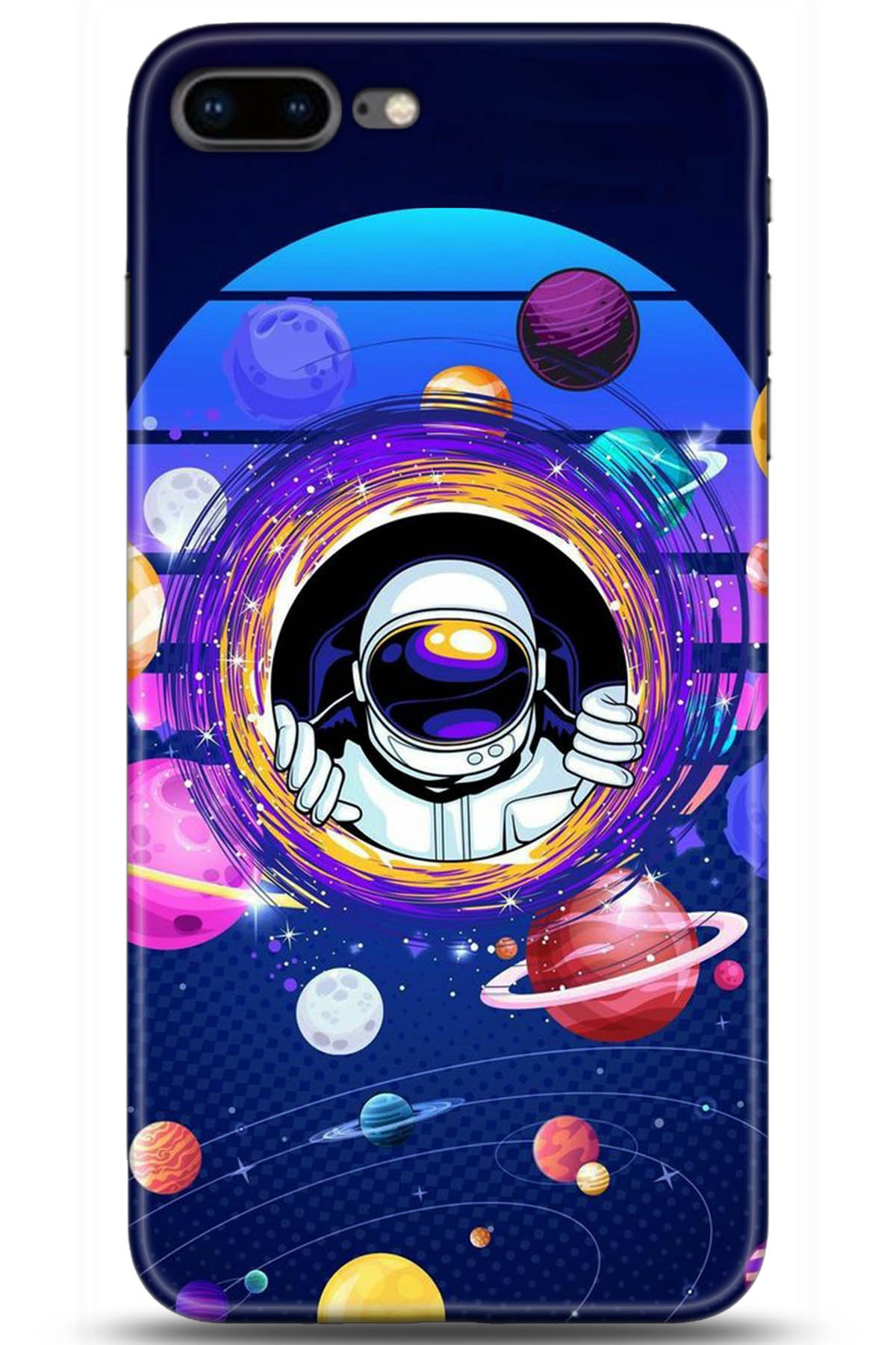 Apple iPhone 8 Plus Uyumlu Kılıf HD Baskılı Kılıf - Followed Institution 5228