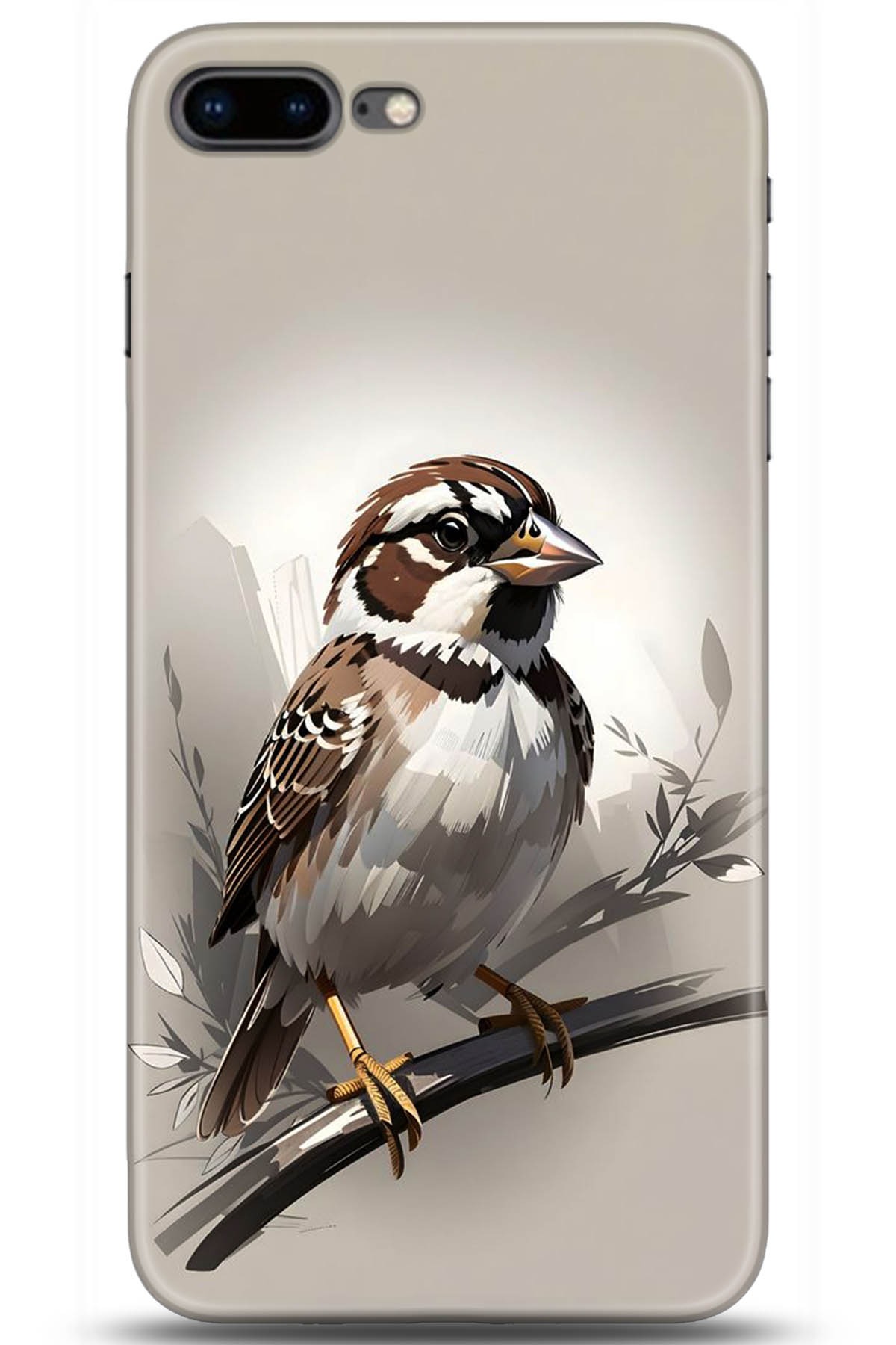 Apple iPhone 8 Plus Uyumlu Kılıf HD Baskılı Kılıf - Followed Institution 5258