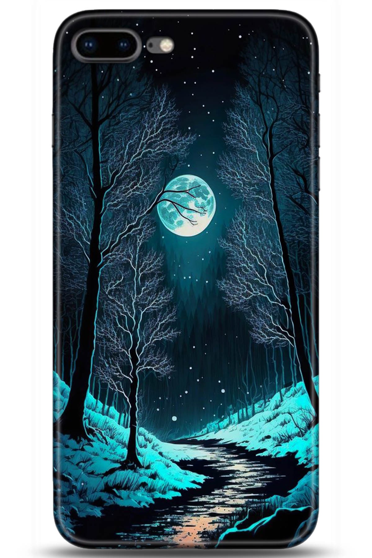 Apple iPhone 8 Plus Uyumlu Kılıf HD Baskılı Kılıf - Followed Institution 5265