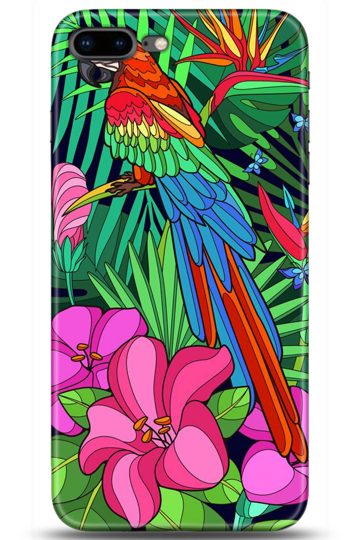 Apple iPhone 8 Plus Uyumlu Kılıf HD Baskılı Kılıf - Followed Institution 5283