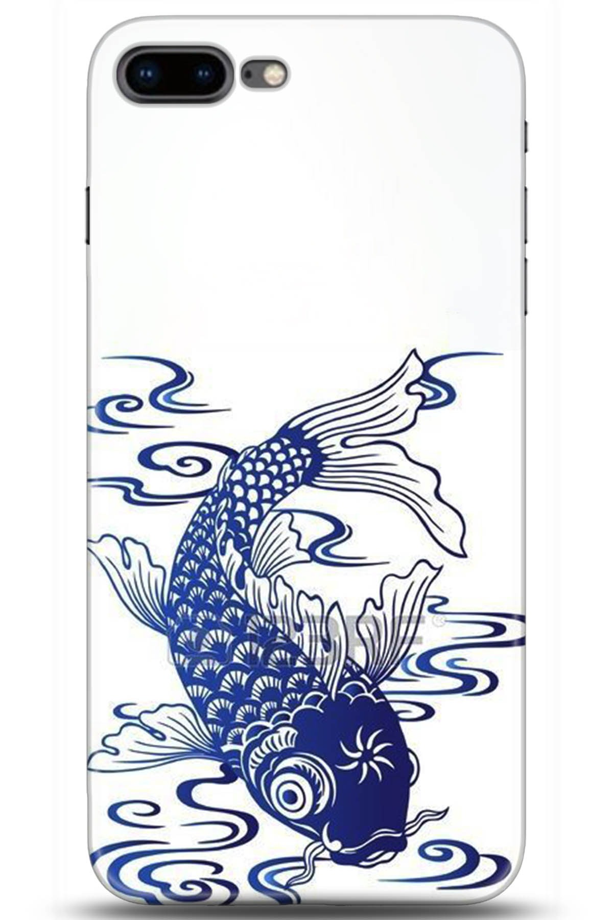 Apple iPhone 8 Plus Uyumlu Kılıf HD Baskılı Kılıf - Followed Institution 5305