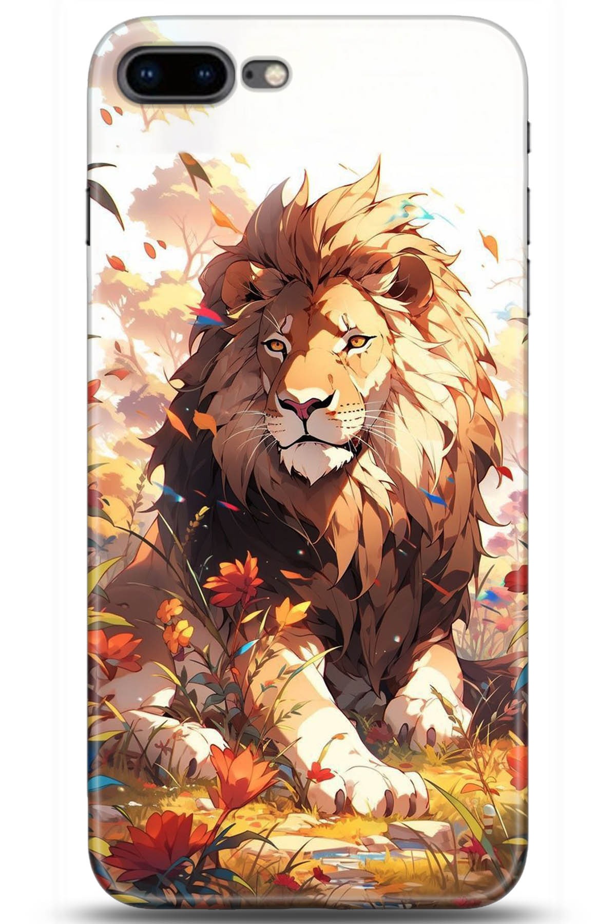 Apple iPhone 8 Plus Uyumlu Kılıf HD Baskılı Kılıf - Followed Institution 5311