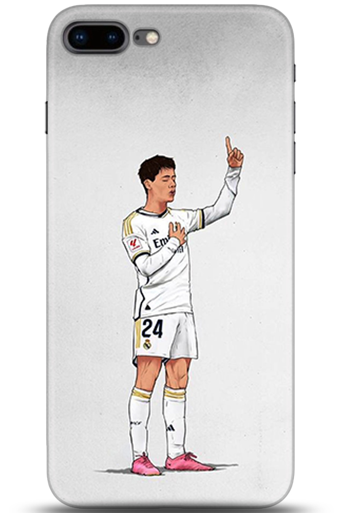 Apple iPhone 8 Plus Uyumlu Kılıf HD Baskılı Kılıf - Followed Institution 5333