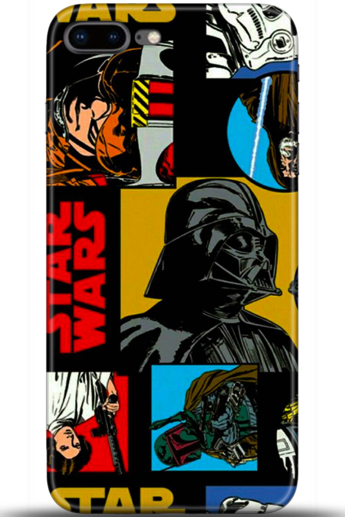 Apple iPhone 8 Plus Uyumlu Kılıf HD Baskılı Kılıf - Followed Institution 5385