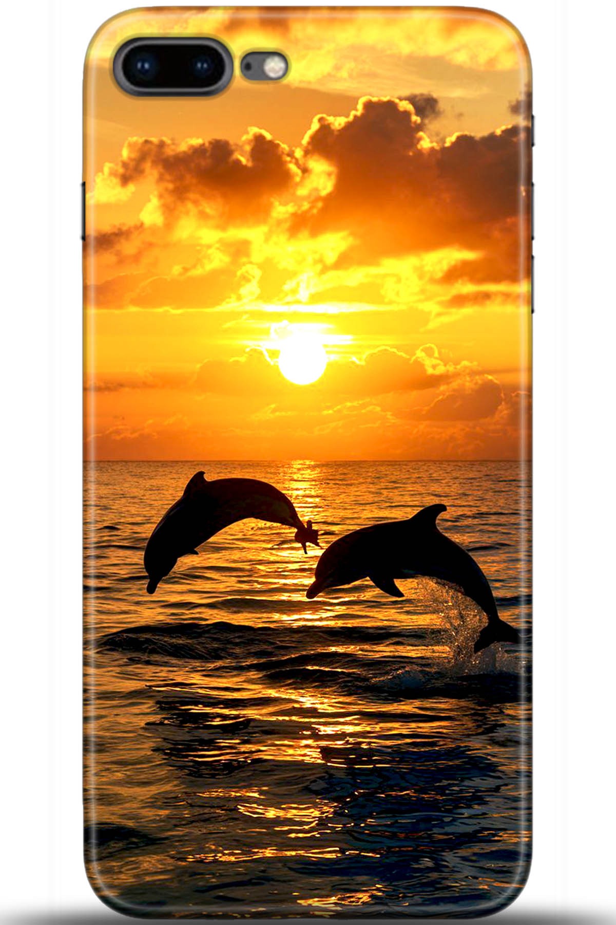 Apple iPhone 8 Plus Uyumlu Kılıf HD Baskılı Kılıf - Followed Institution 5427