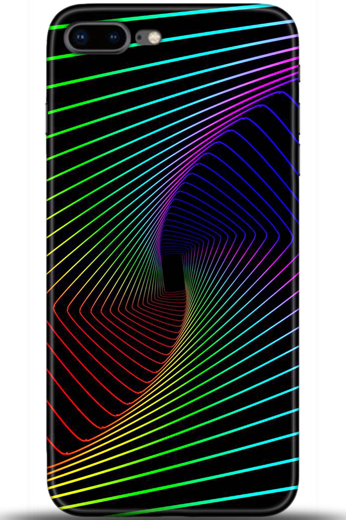 Apple iPhone 8 Plus Uyumlu Kılıf HD Baskılı Kılıf - Followed Institution 5488