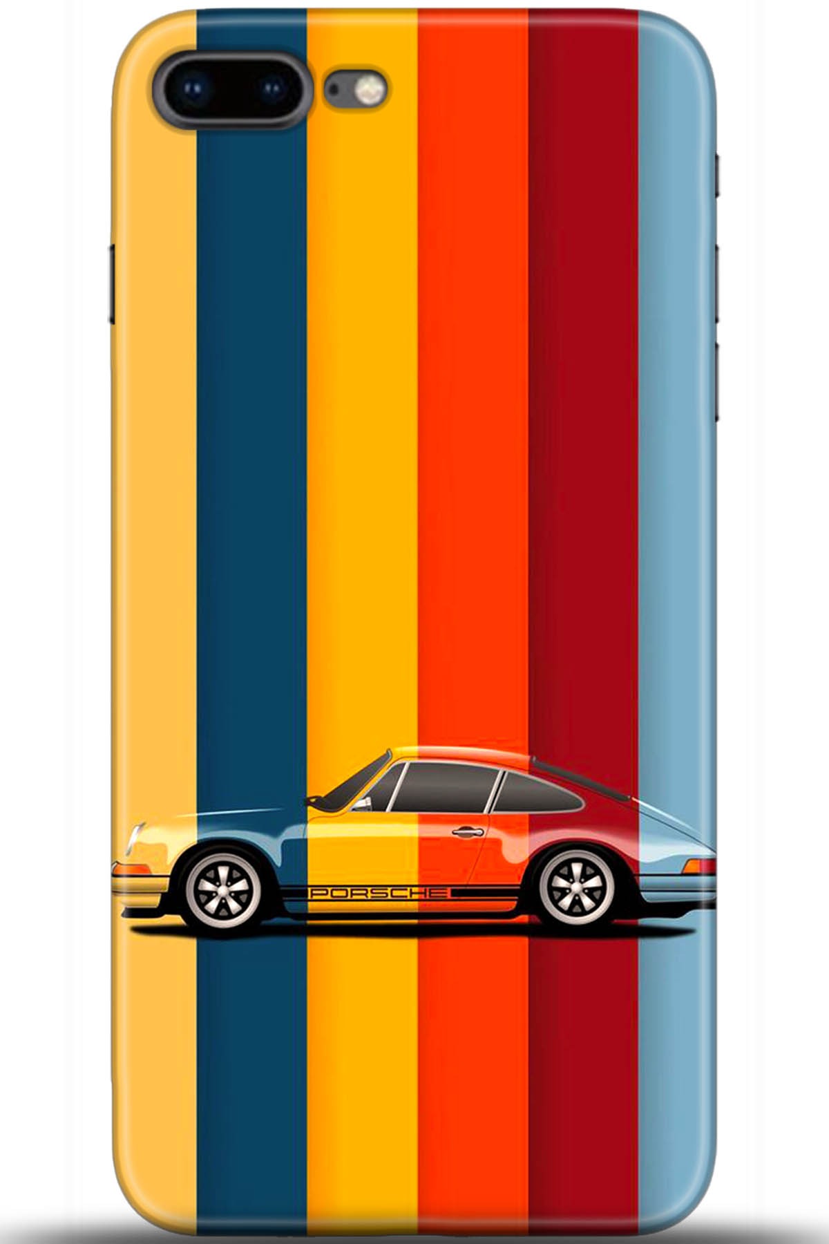 Apple iPhone 8 Plus Uyumlu Kılıf HD Baskılı Kılıf - Followed Institution 5516