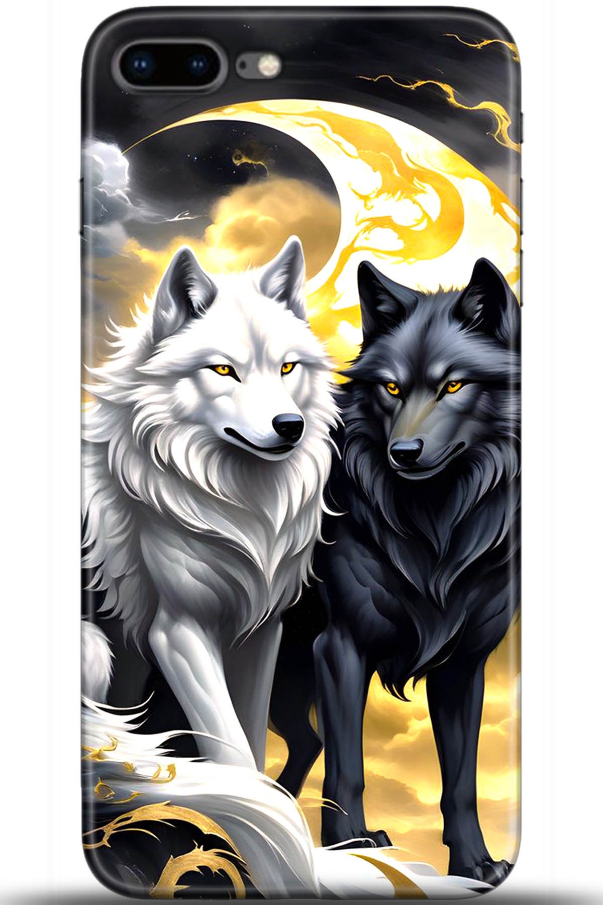 Apple iPhone 8 Plus Uyumlu Kılıf HD Baskılı Kılıf - Followed Institution 5633