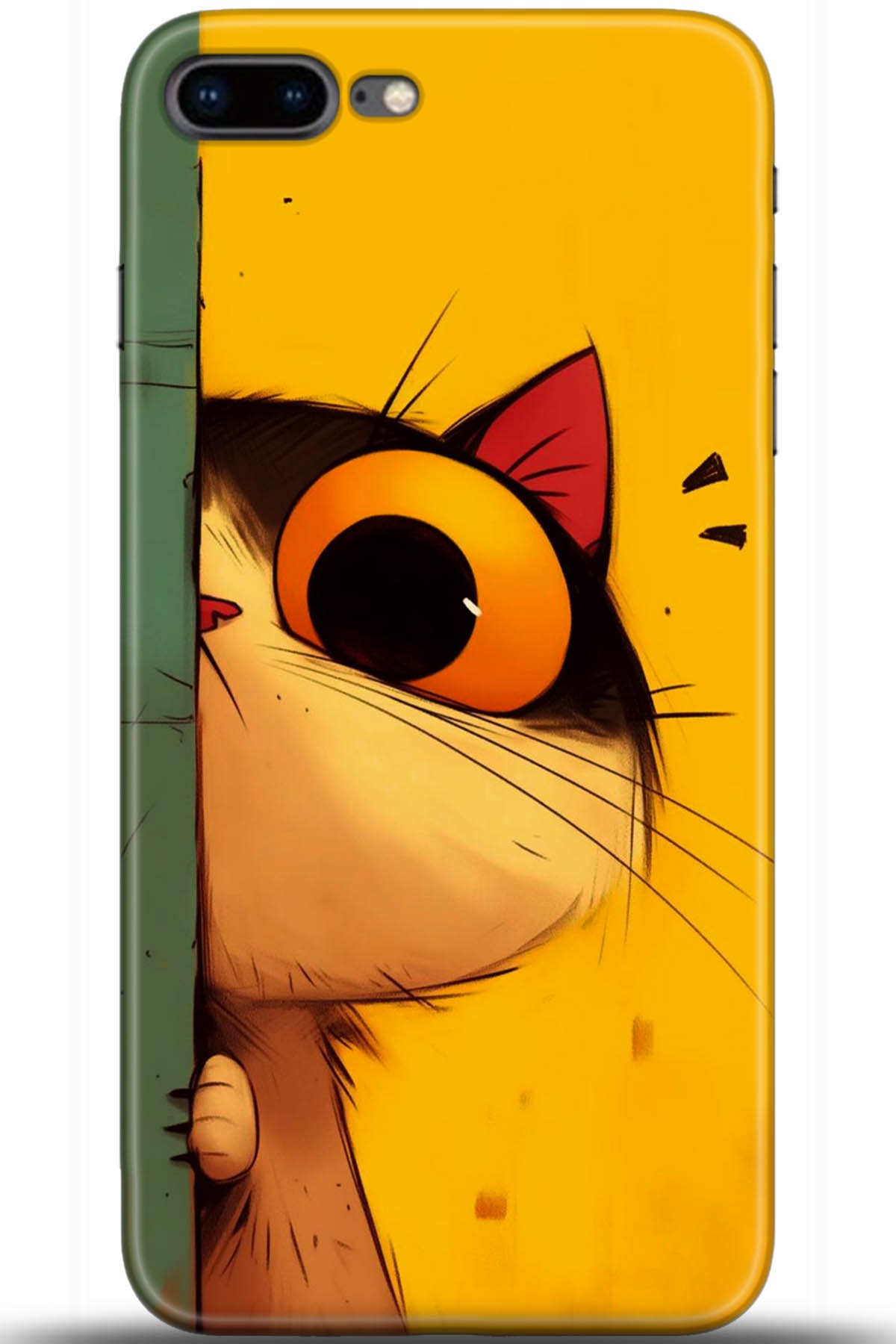 Apple iPhone 8 Plus Uyumlu Kılıf HD Baskılı Kılıf - Followed Institution 5655