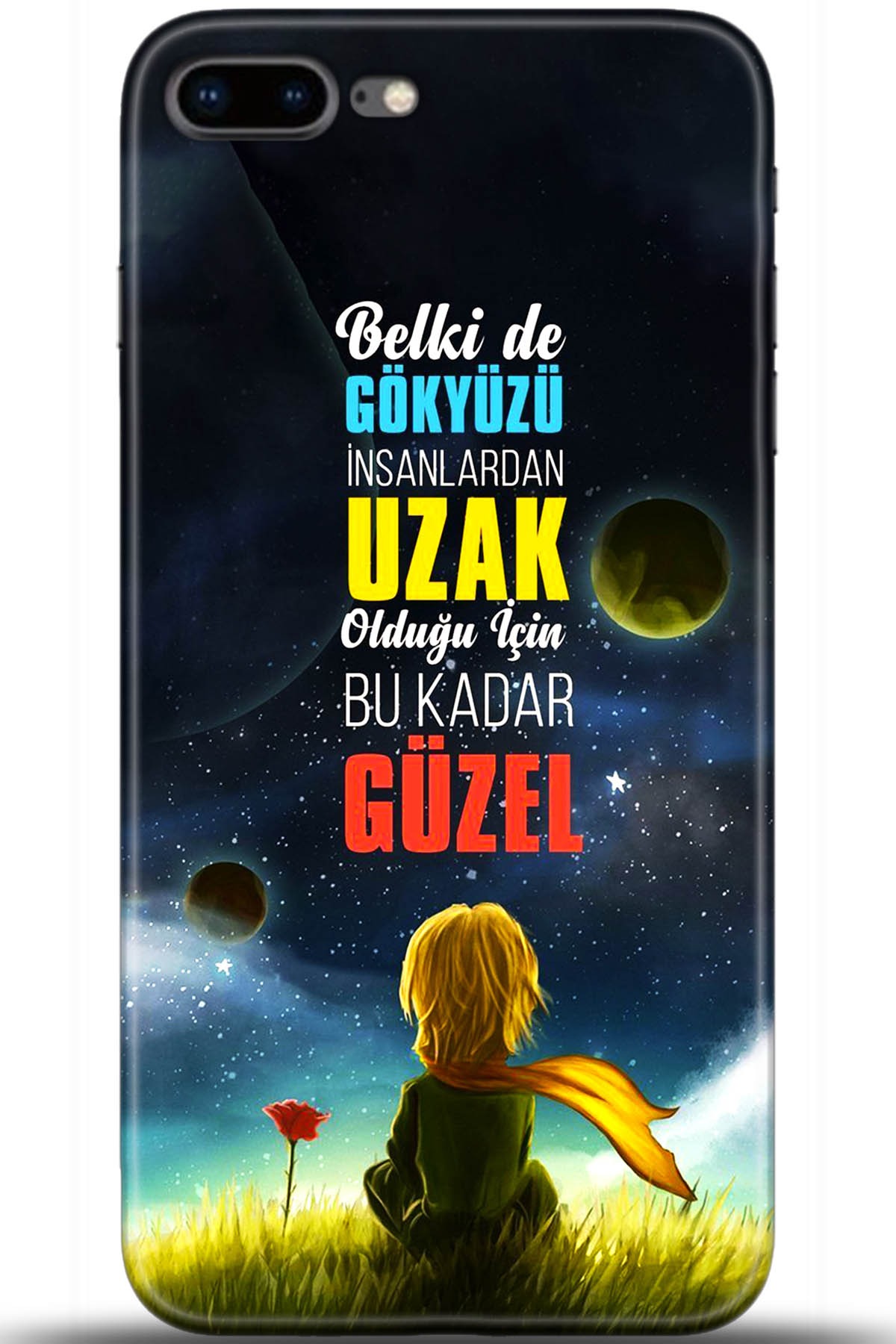 Apple iPhone 8 Plus Uyumlu Kılıf HD Baskılı Kılıf - Followed Institution 5699