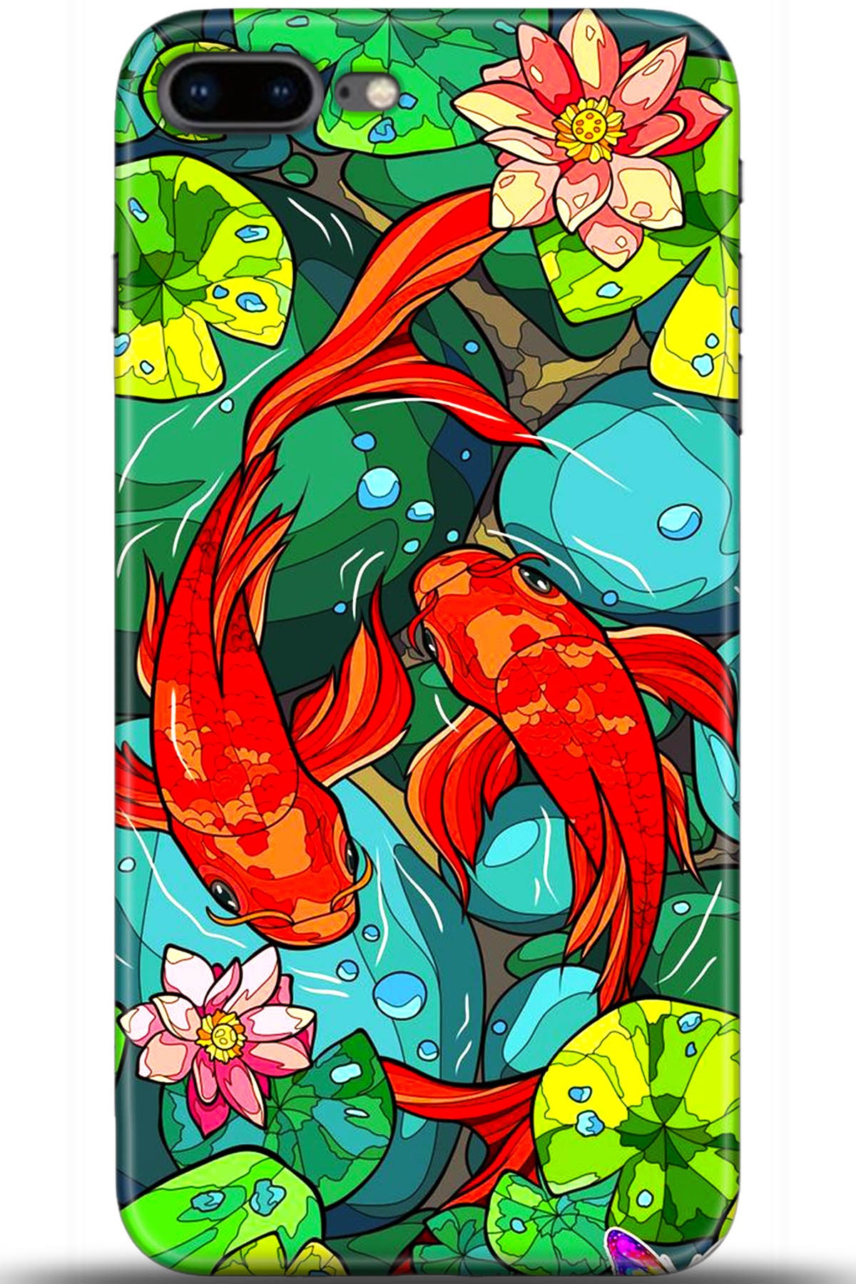 Apple iPhone 8 Plus Uyumlu Kılıf HD Baskılı Kılıf - Followed Institution 5700