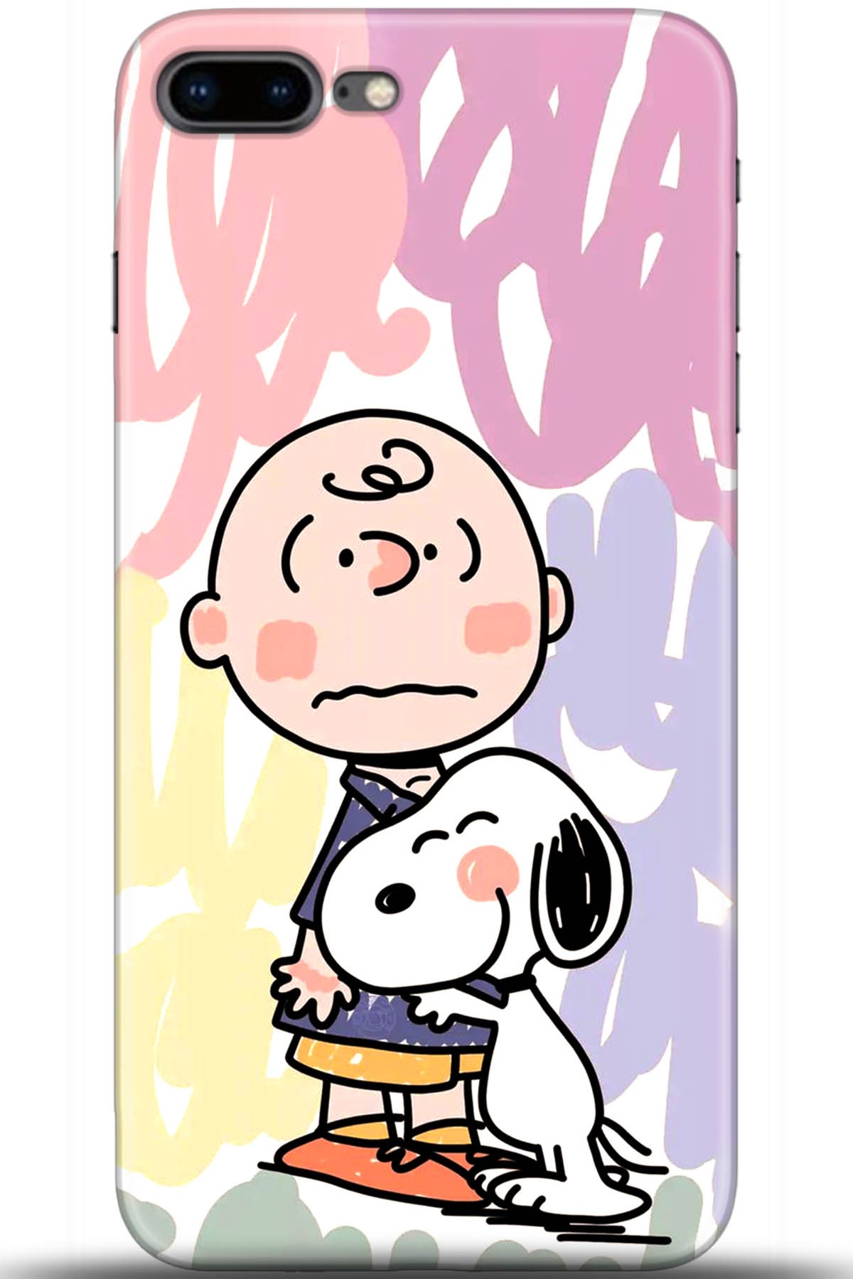 Apple iPhone 8 Plus Uyumlu Kılıf HD Baskılı Kılıf - Followed Institution 5702