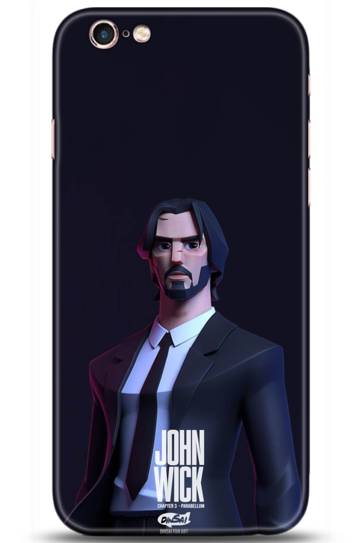 Apple iPhone 6S Uyumlu Kılıf HD Baskılı Kılıf - Followed Institution 5018