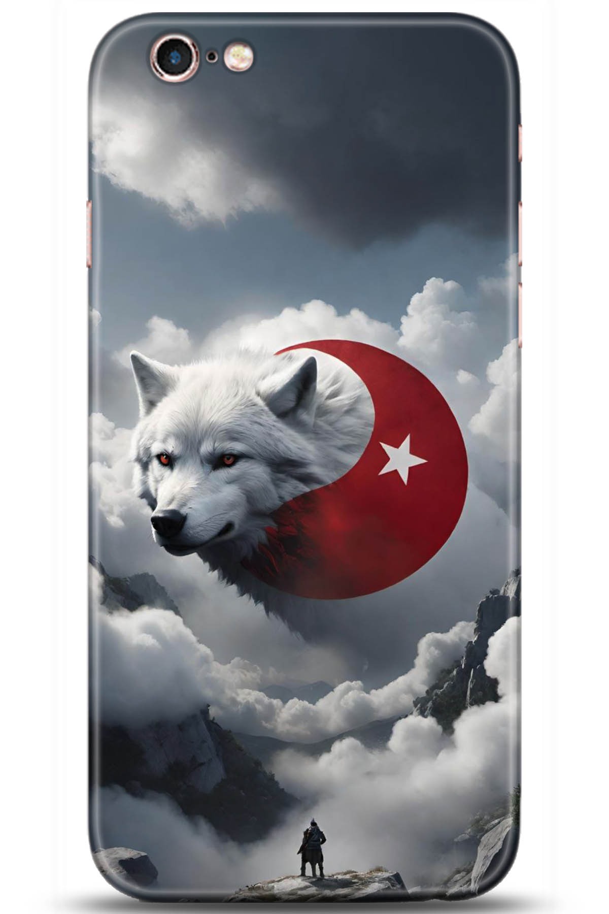 Apple iPhone 6S Uyumlu Kılıf HD Baskılı Kılıf - Followed Institution 5072