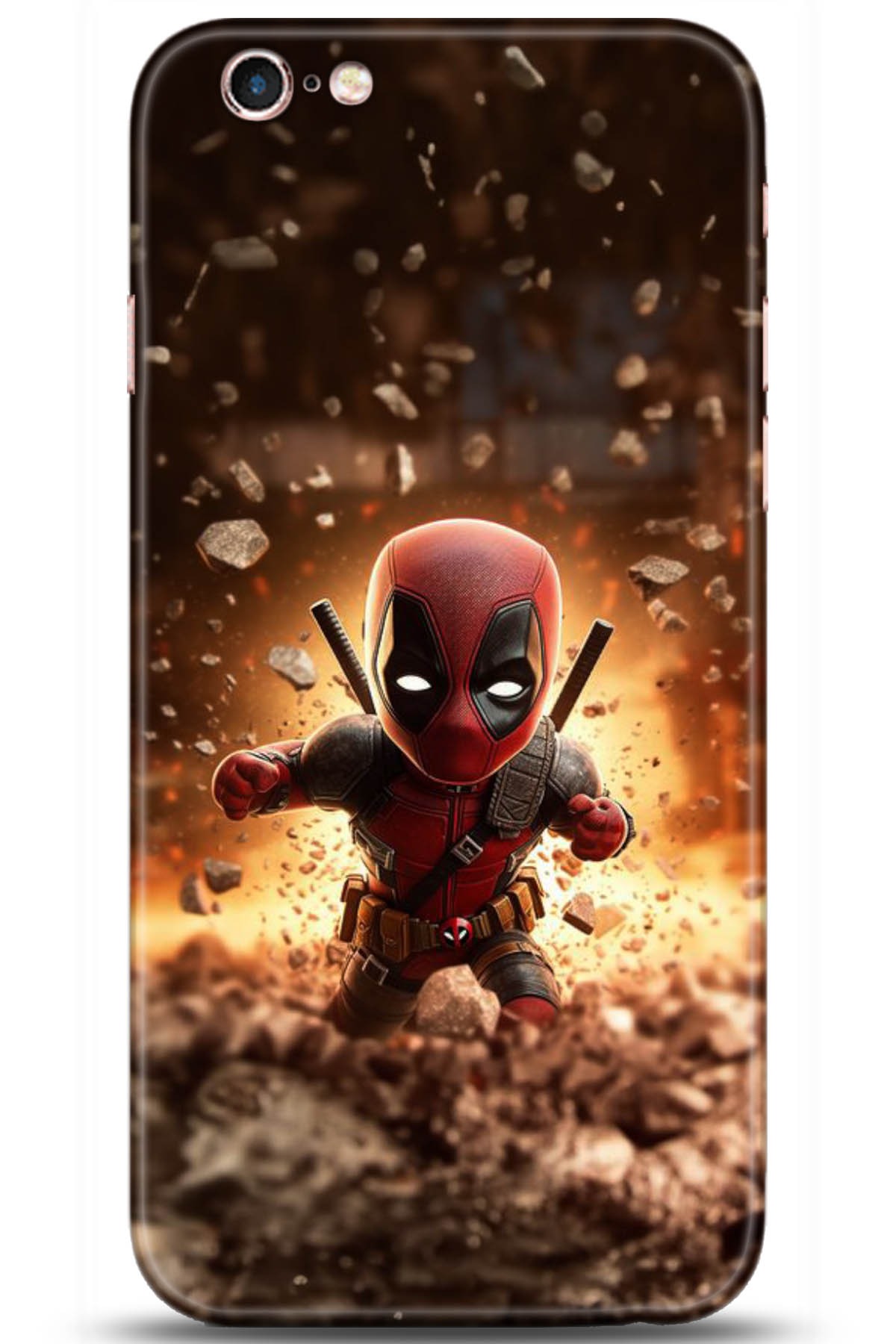 Apple iPhone 6S Uyumlu Kılıf HD Baskılı Kılıf - Followed Institution 5082