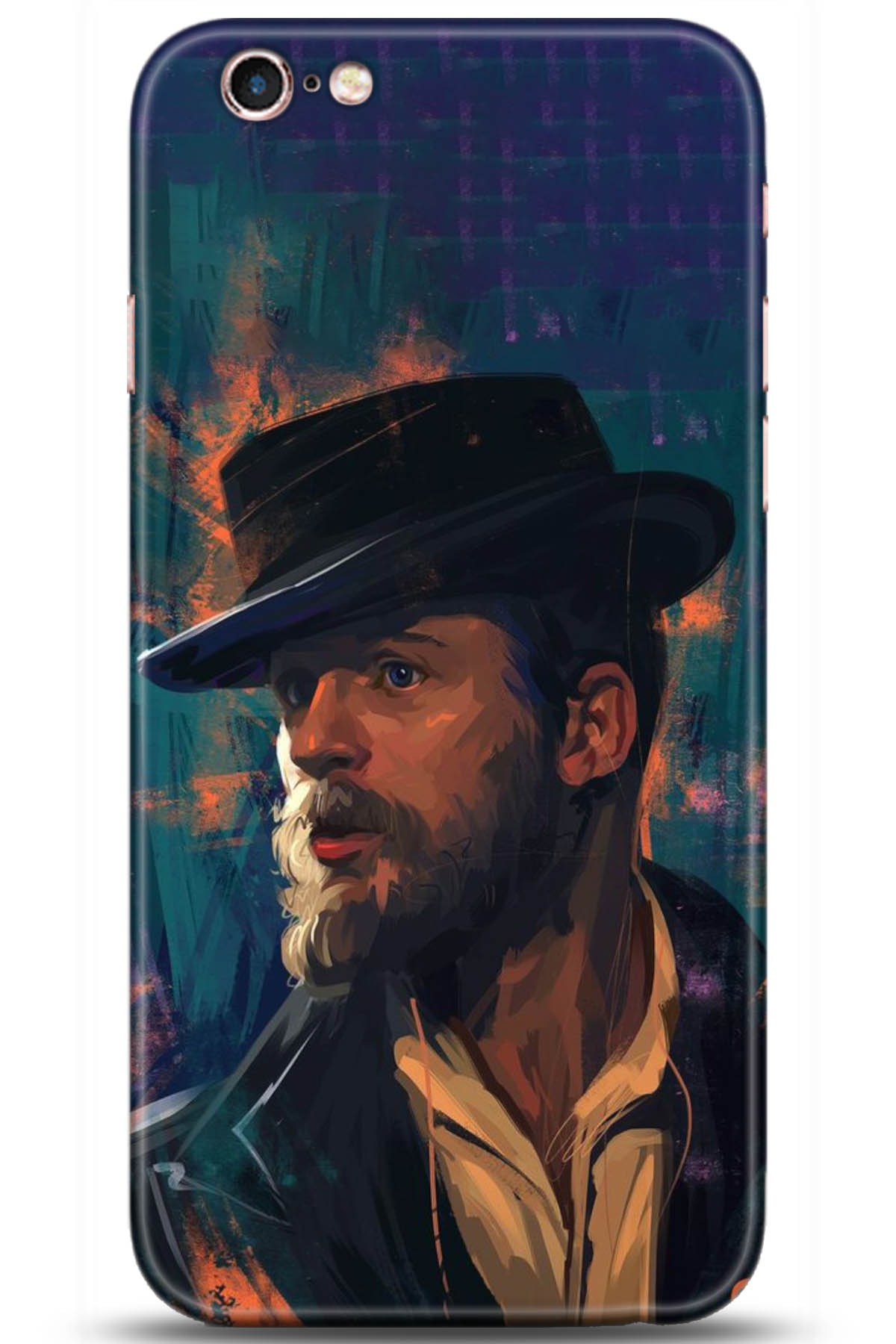 Apple iPhone 6S Uyumlu Kılıf HD Baskılı Kılıf - Followed Institution 5094