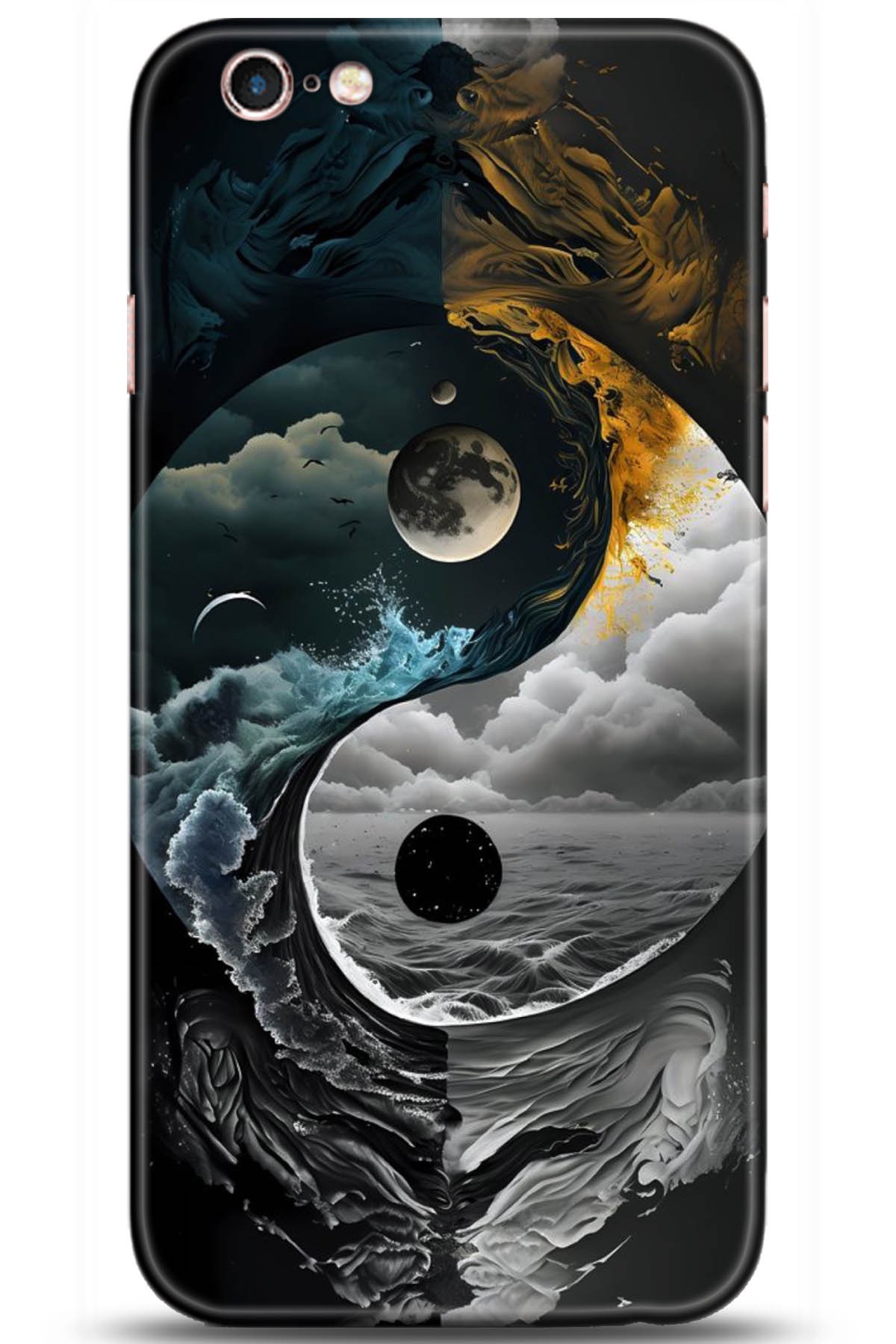 Apple iPhone 6S Uyumlu Kılıf HD Baskılı Kılıf - Followed Institution 5177