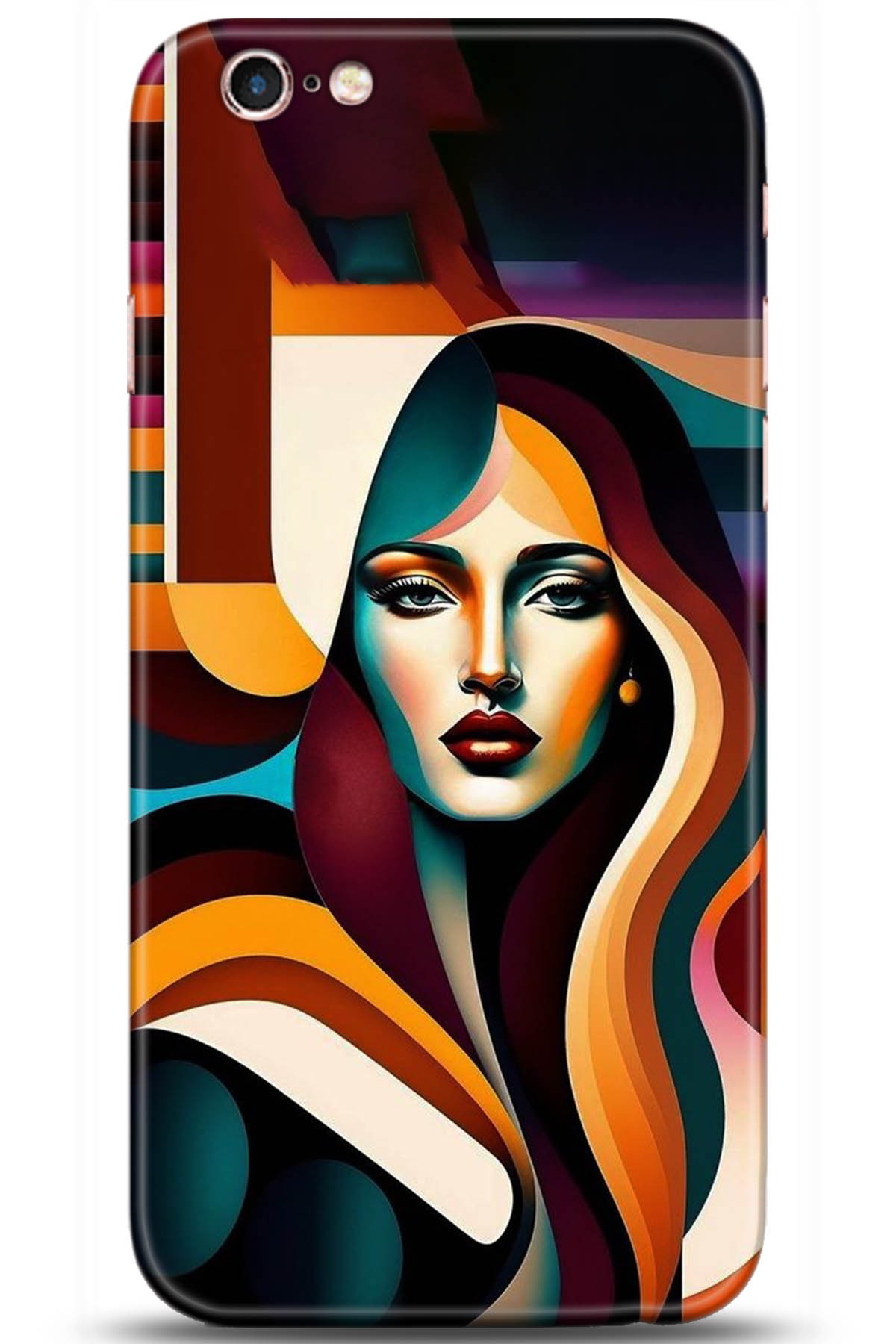 Apple iPhone 6S Uyumlu Kılıf HD Baskılı Kılıf - Followed Institution 5245