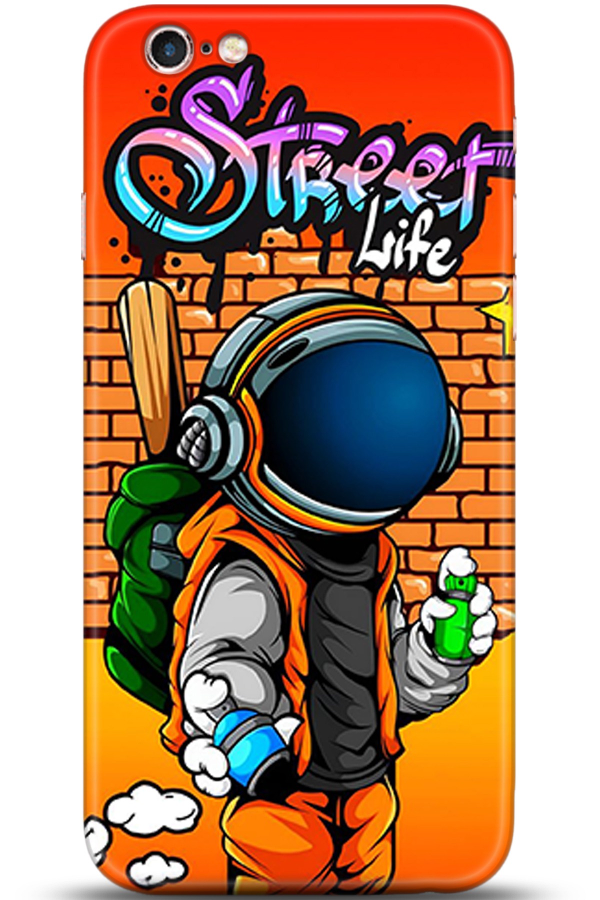 Apple iPhone 6S Uyumlu Kılıf HD Baskılı Kılıf - Followed Institution 5350