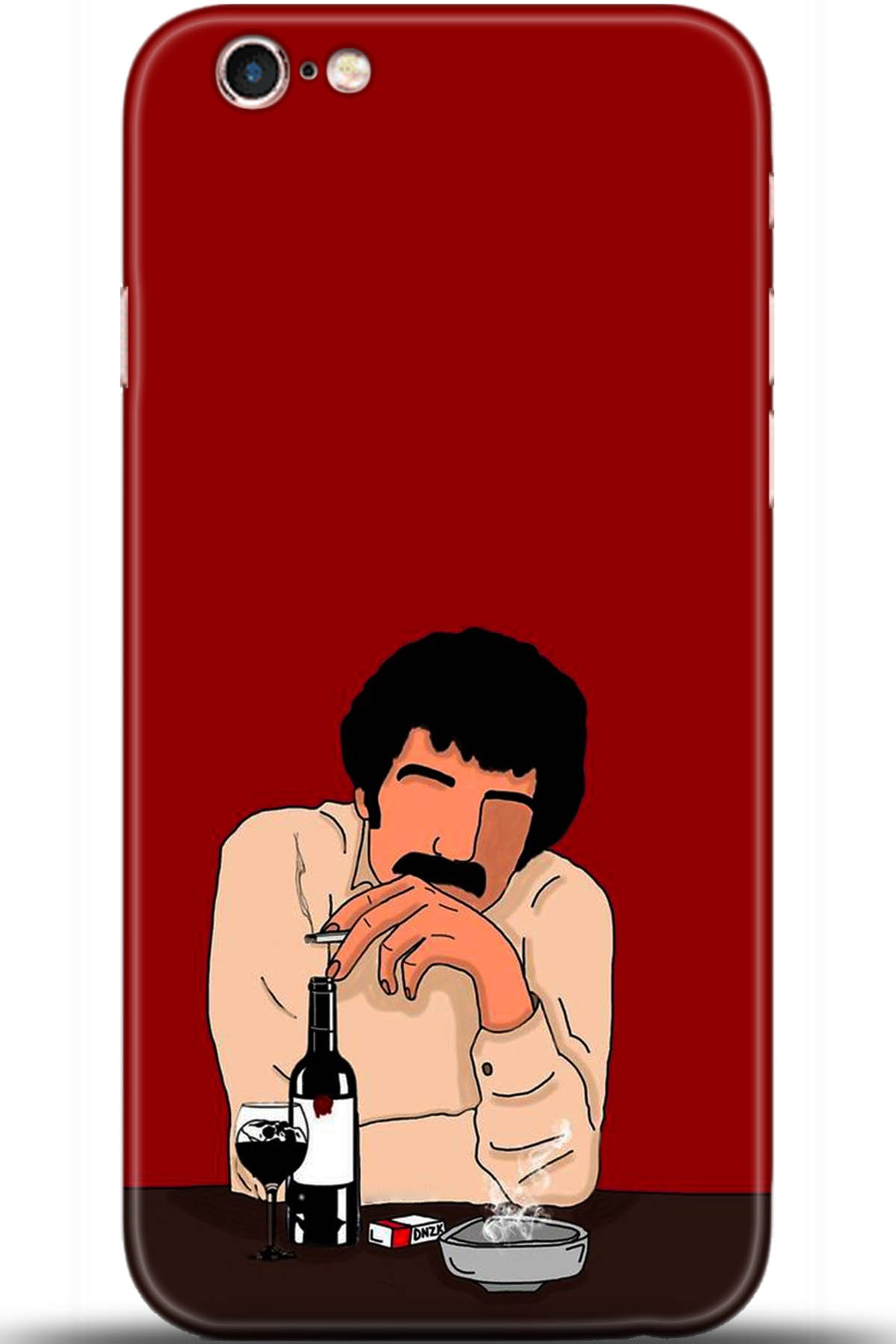 Apple iPhone 6S Uyumlu Kılıf HD Baskılı Kılıf - Followed Institution 5396