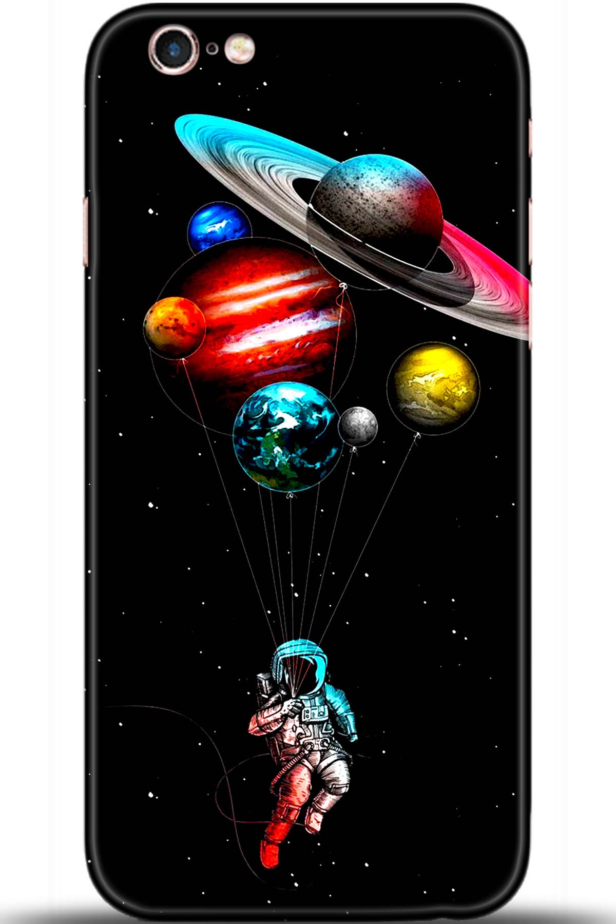 Apple iPhone 6S Uyumlu Kılıf HD Baskılı Kılıf - Followed Institution 5403