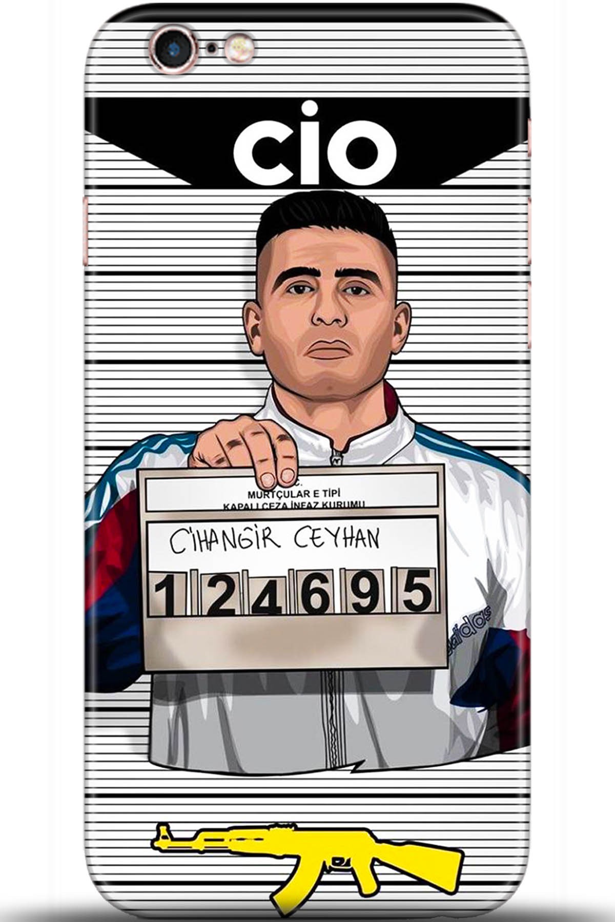 Apple iPhone 6S Uyumlu Kılıf HD Baskılı Kılıf - Followed Institution 5411