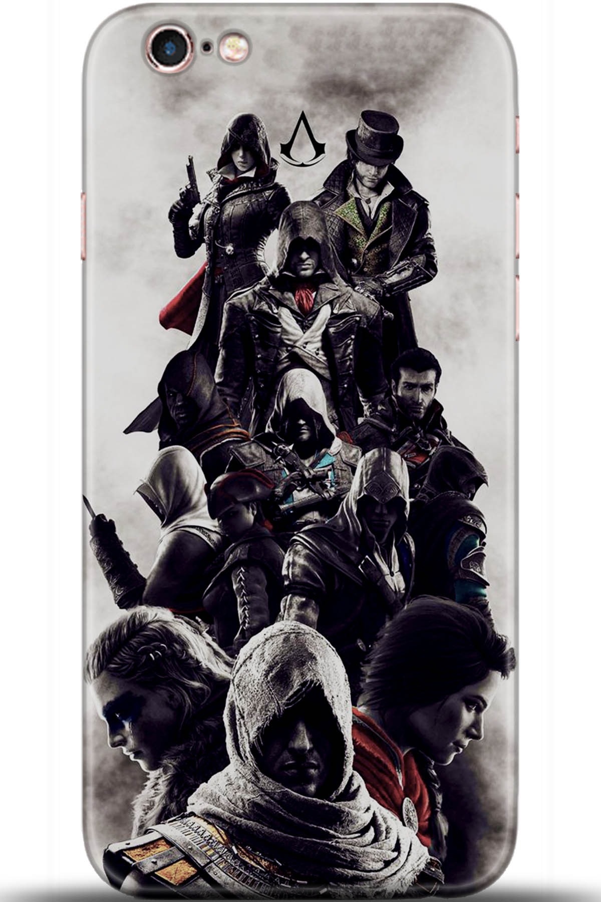 Apple iPhone 6S Uyumlu Kılıf HD Baskılı Kılıf - Followed Institution 5426