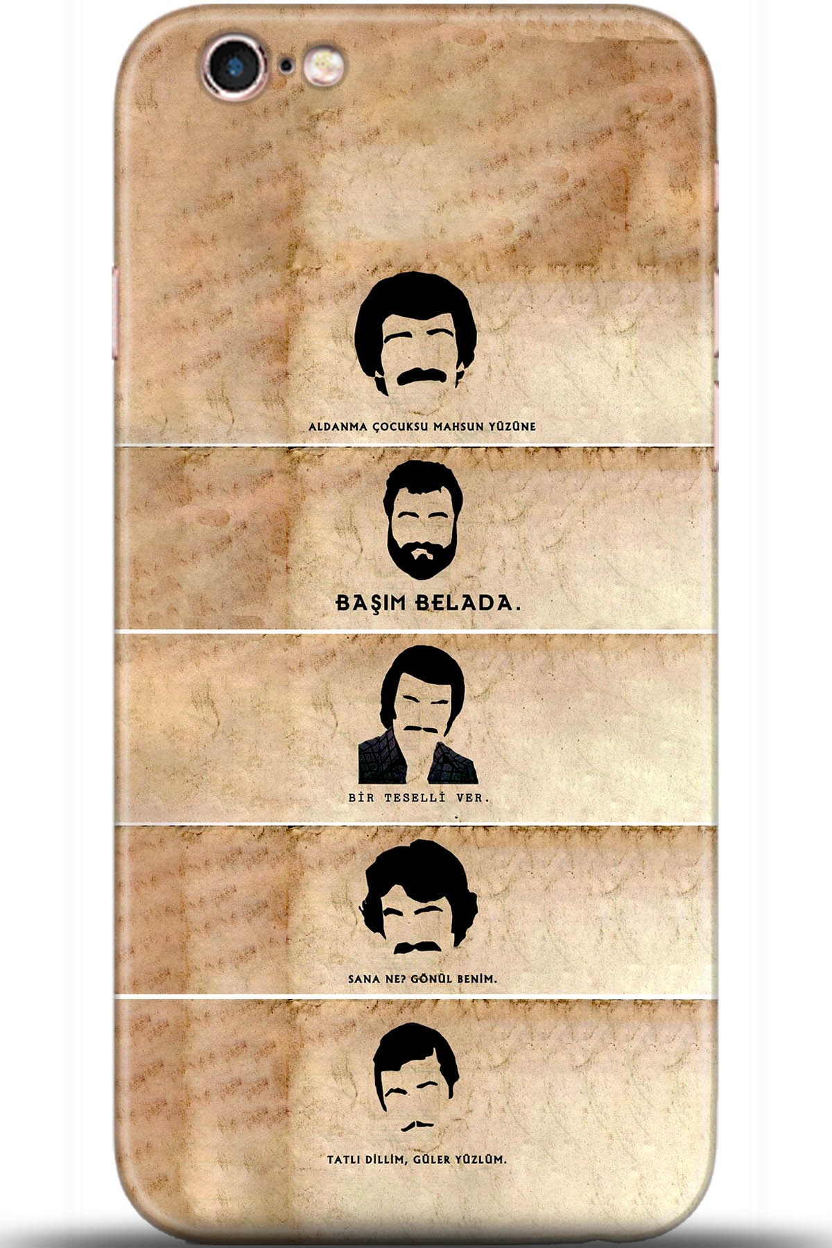 Apple iPhone 6S Uyumlu Kılıf HD Baskılı Kılıf - Followed Institution 5440