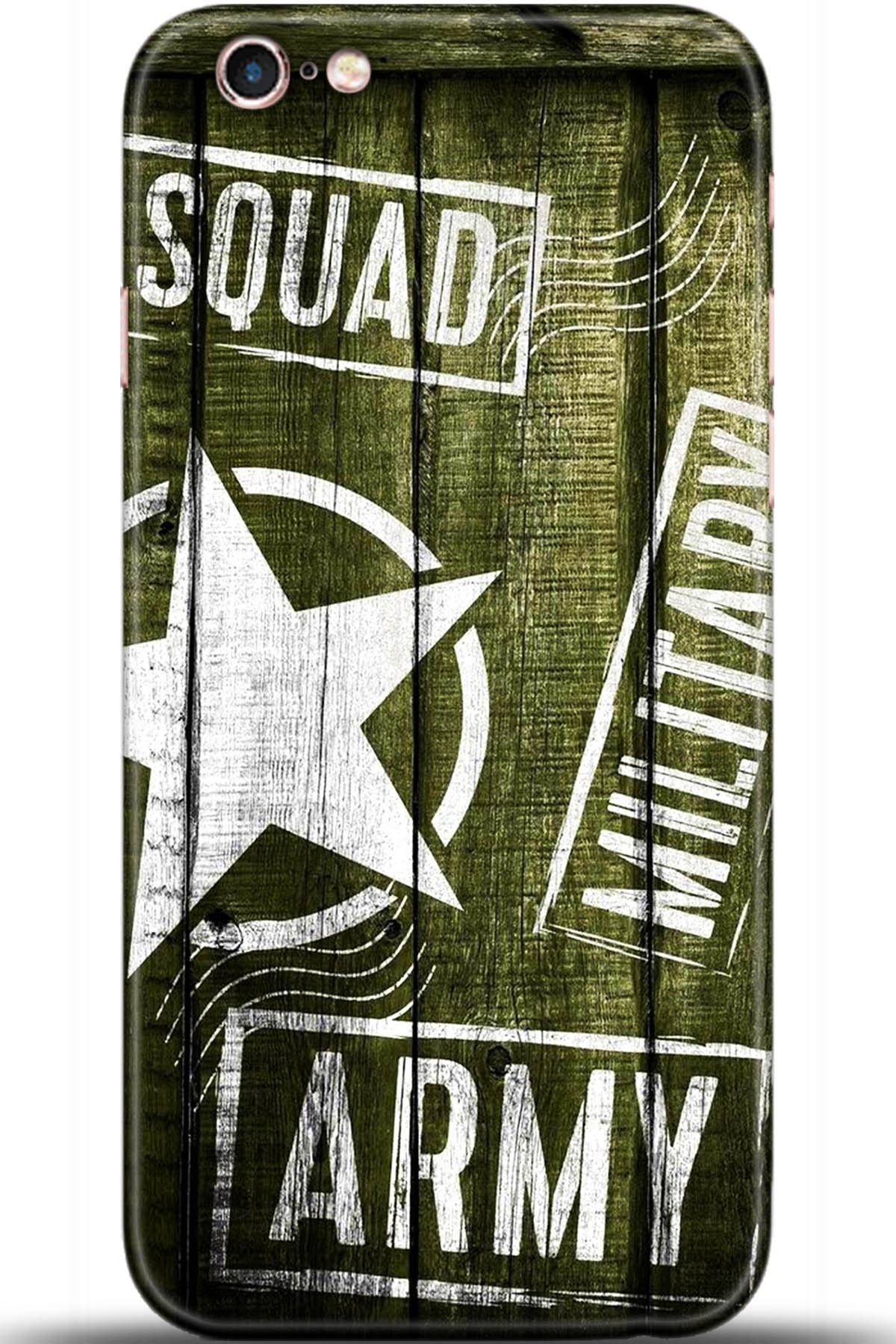 Apple iPhone 6S Uyumlu Kılıf HD Baskılı Kılıf - Followed Institution 5476