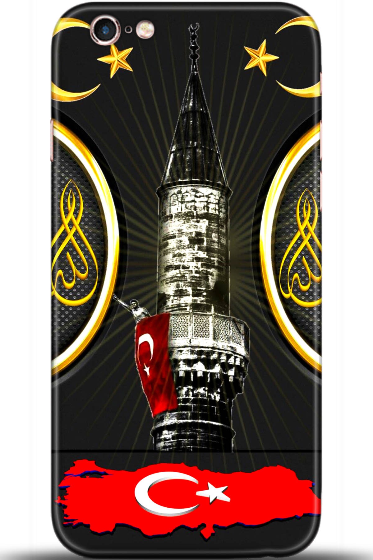 Apple iPhone 6S Uyumlu Kılıf HD Baskılı Kılıf - Followed Institution 5486