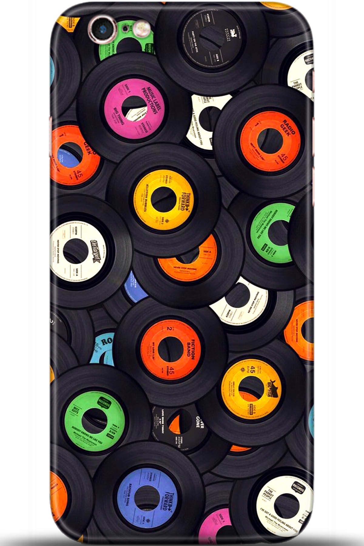 Apple iPhone 6S Uyumlu Kılıf HD Baskılı Kılıf - Followed Institution 5505