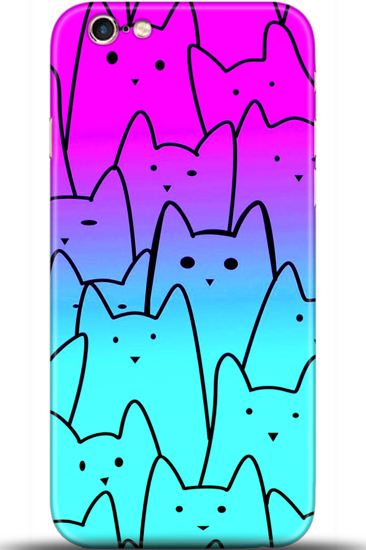 Apple iPhone 6S Uyumlu Kılıf HD Baskılı Kılıf - Followed Institution 5511