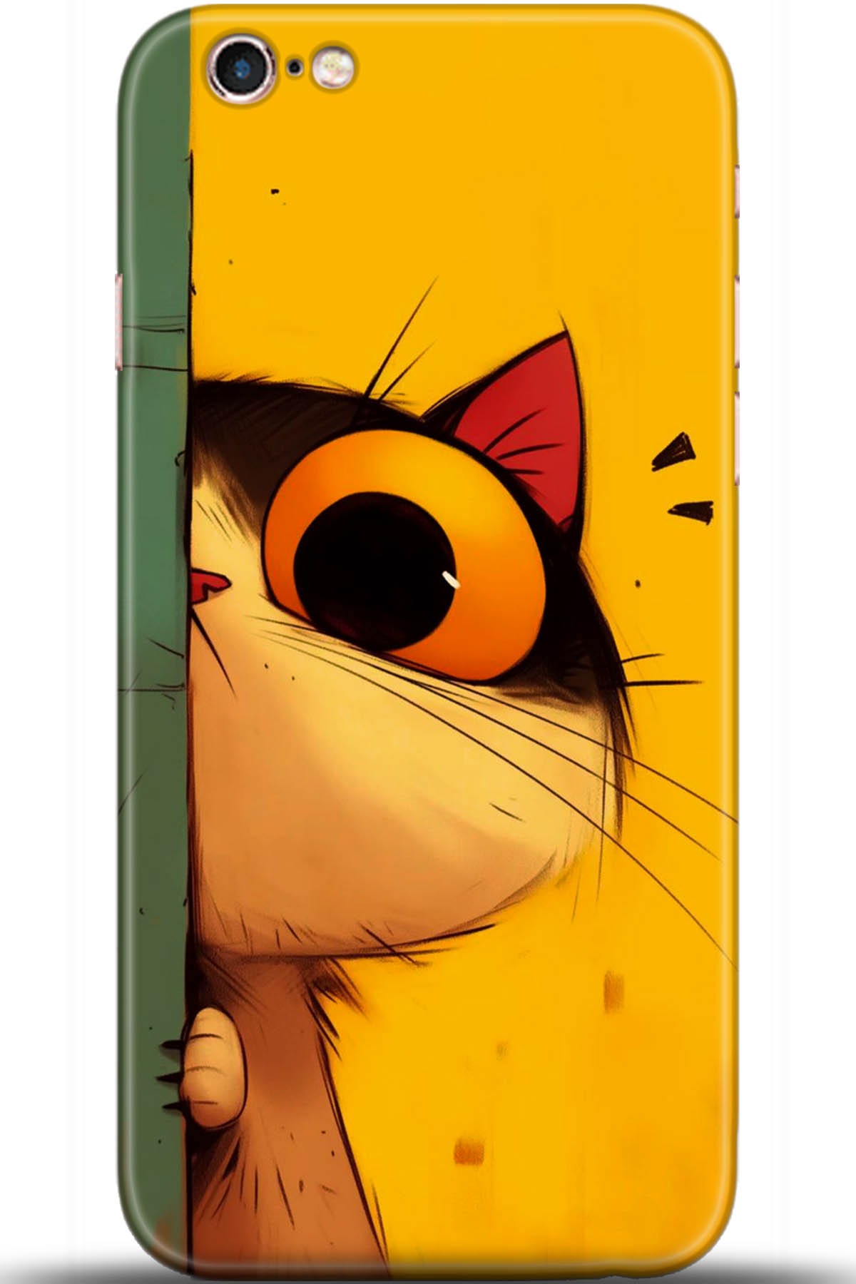 Apple iPhone 6S Uyumlu Kılıf HD Baskılı Kılıf - Followed Institution 5655