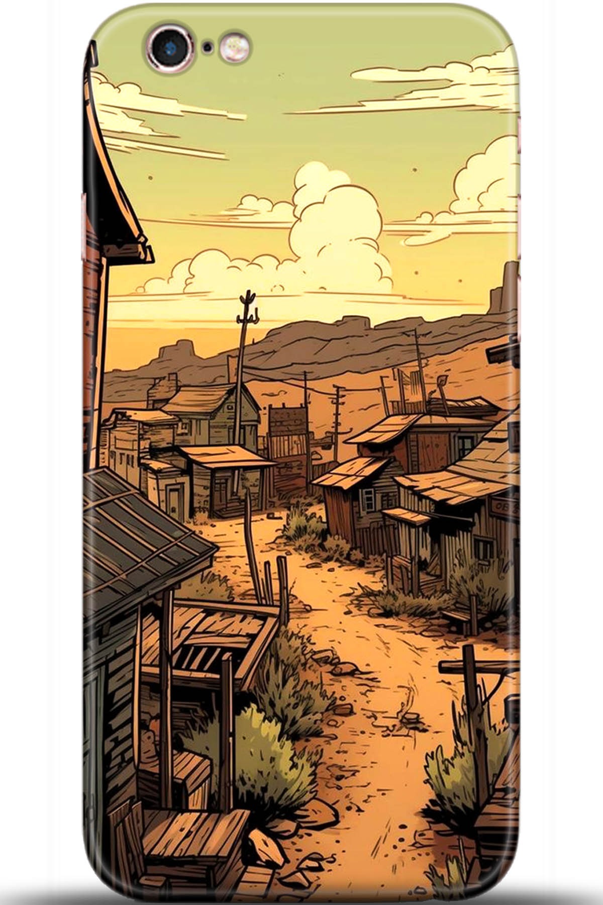 Apple iPhone 6S Uyumlu Kılıf HD Baskılı Kılıf - Followed Institution 5676