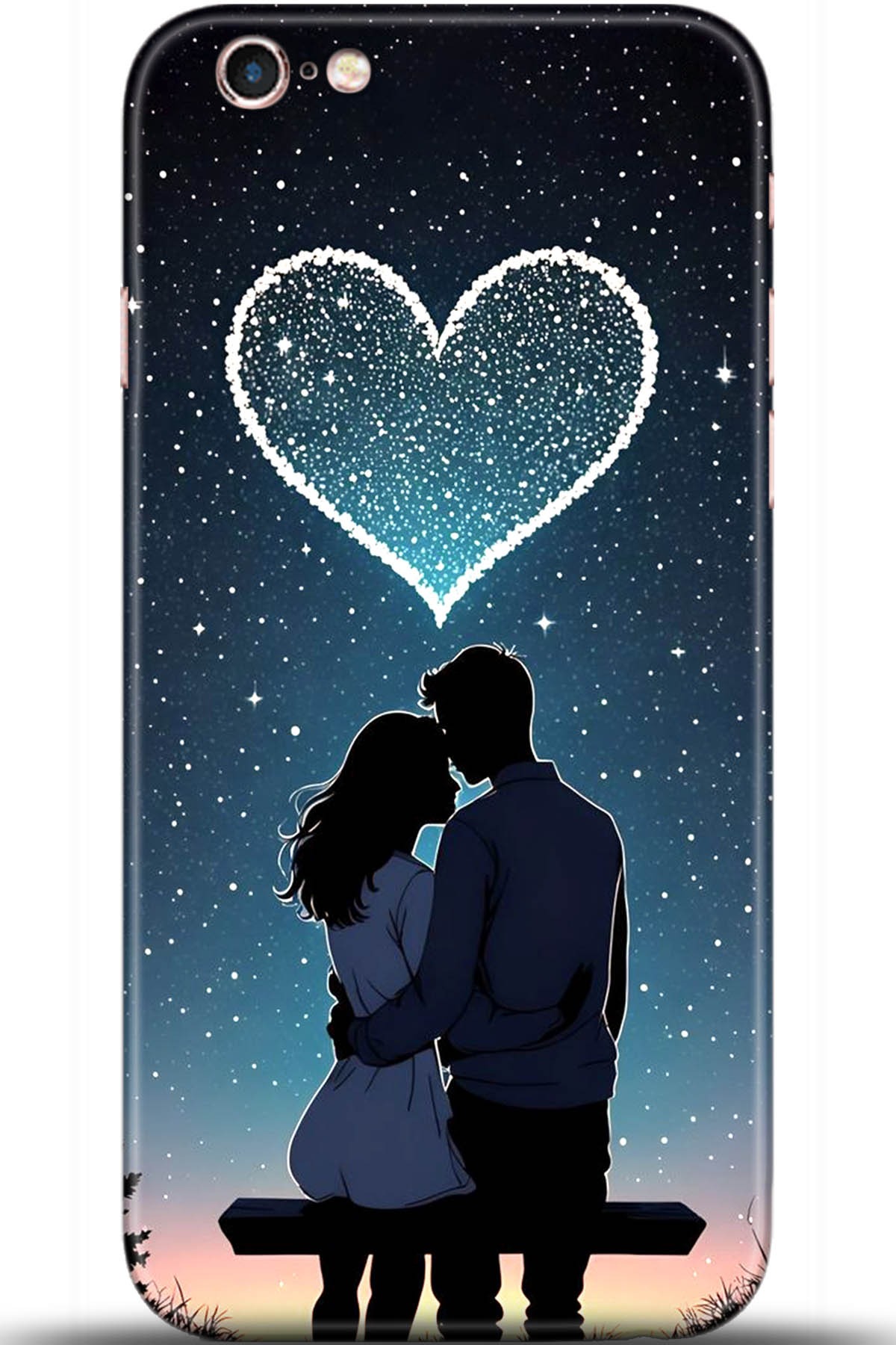 Apple iPhone 6S Uyumlu Kılıf HD Baskılı Kılıf - Followed Institution 5691