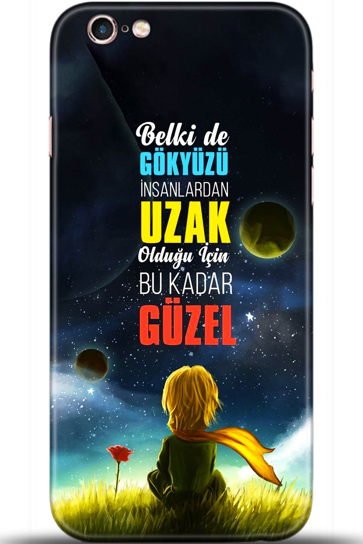 Apple iPhone 6S Uyumlu Kılıf HD Baskılı Kılıf - Followed Institution 5699