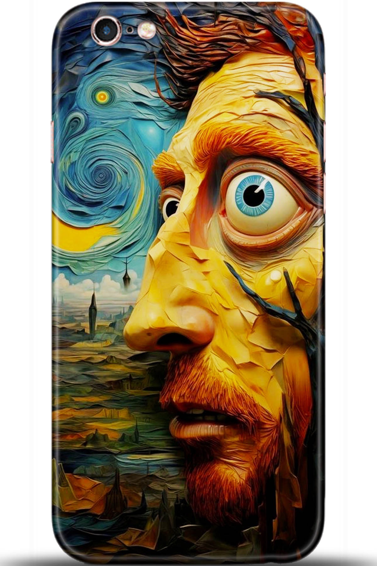 Apple iPhone 6S Uyumlu Kılıf HD Baskılı Kılıf - Followed Institution 5714