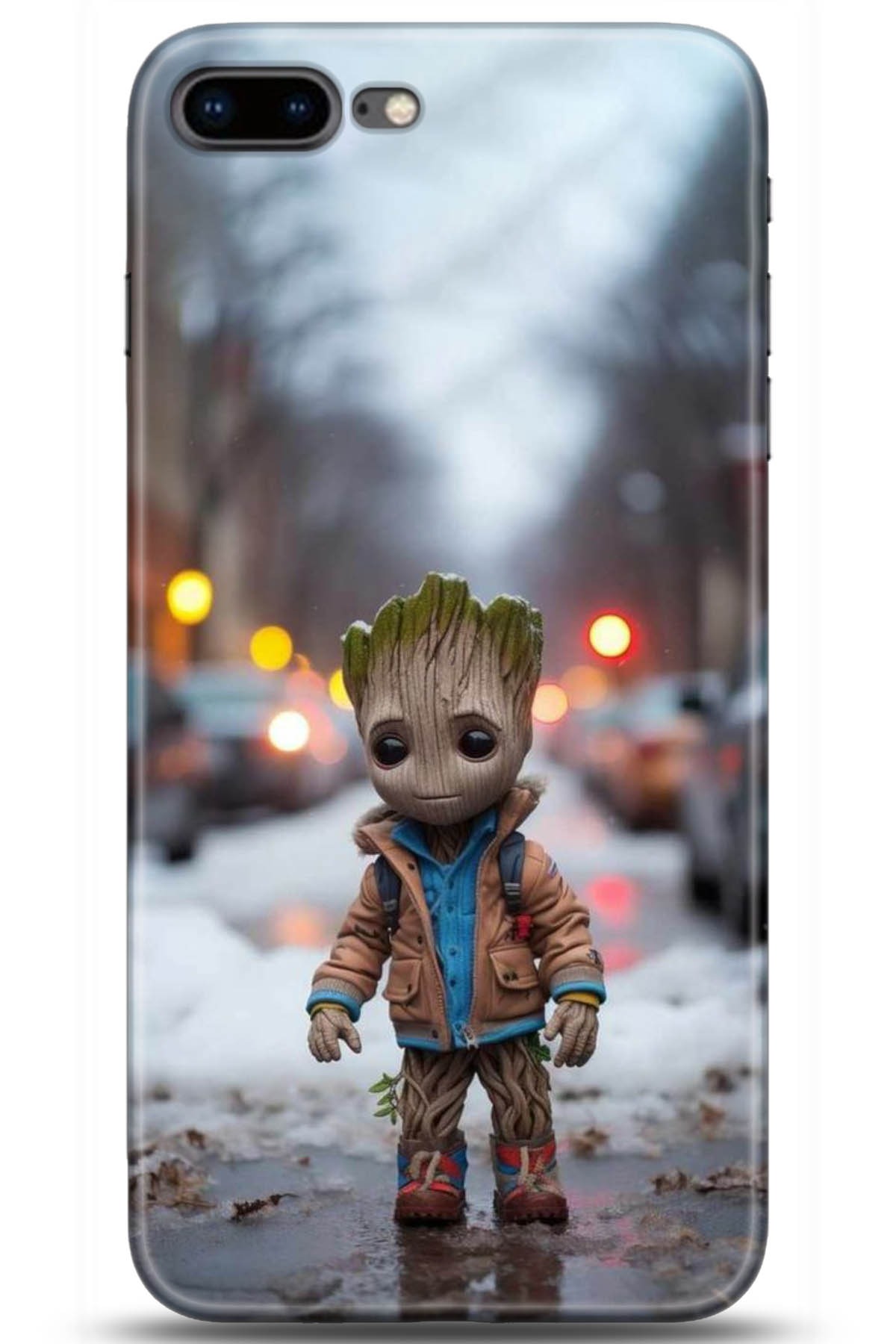 Apple iPhone 7 Plus Uyumlu Kılıf HD Baskılı Kılıf - Followed Institution 5014