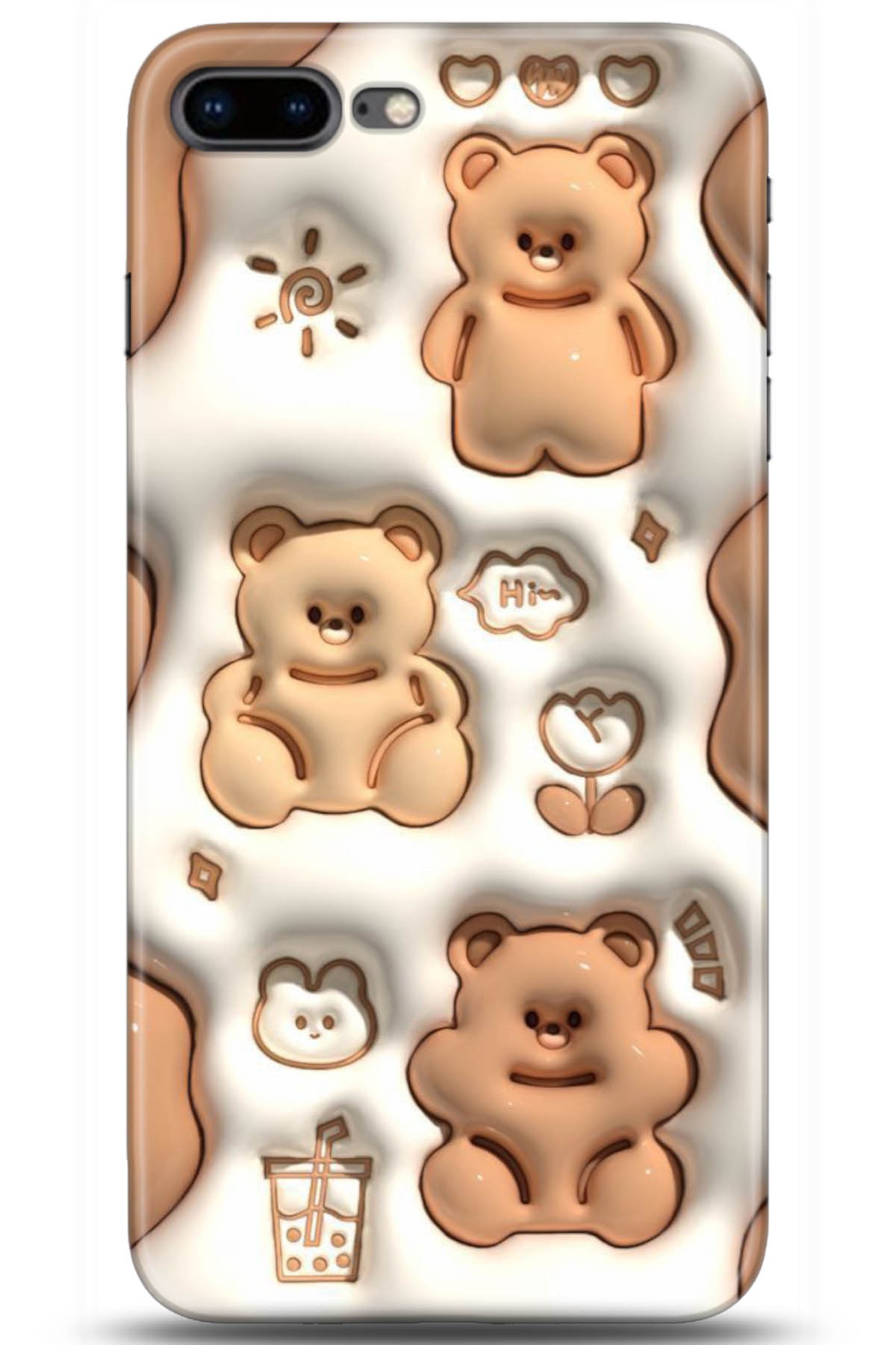 Apple iPhone 7 Plus Uyumlu Kılıf HD Baskılı Kılıf - Followed Institution 5047