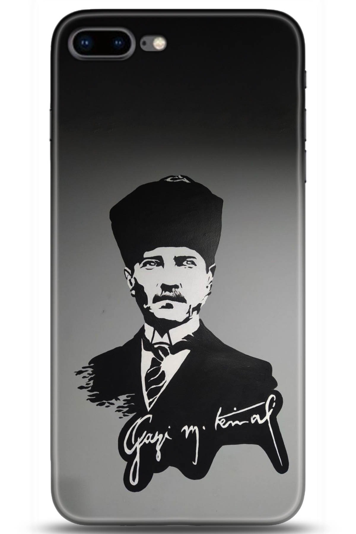 Apple iPhone 7 Plus Uyumlu Kılıf HD Baskılı Kılıf - Followed Institution 5112