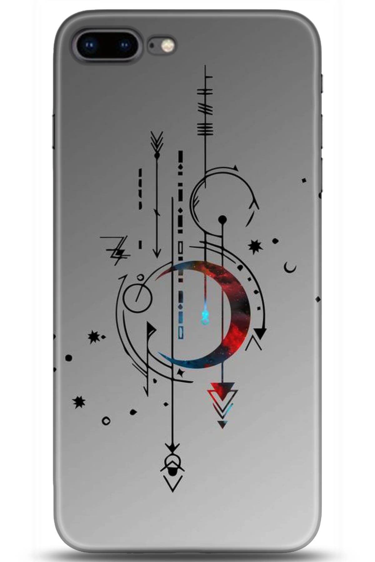 Apple iPhone 7 Plus Uyumlu Kılıf HD Baskılı Kılıf - Followed Institution 5182